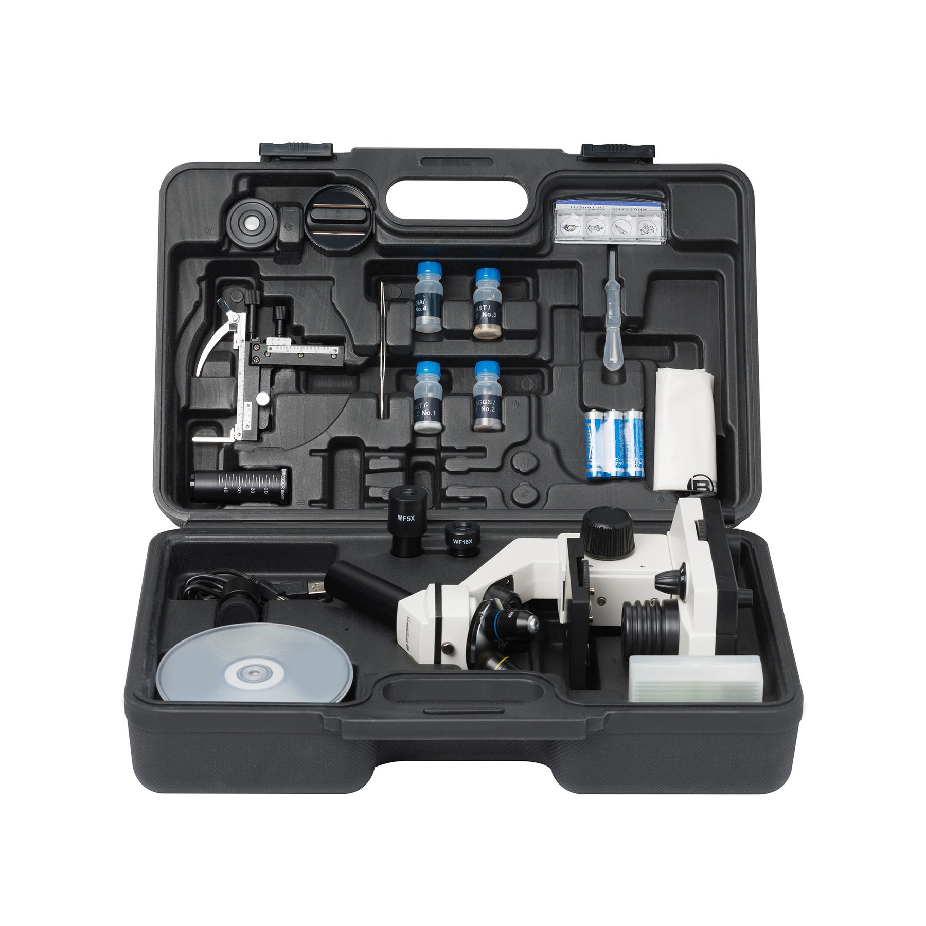 Bresser Микроскоп NV, с HD USB камера, 20x - 1280x - Image 6
