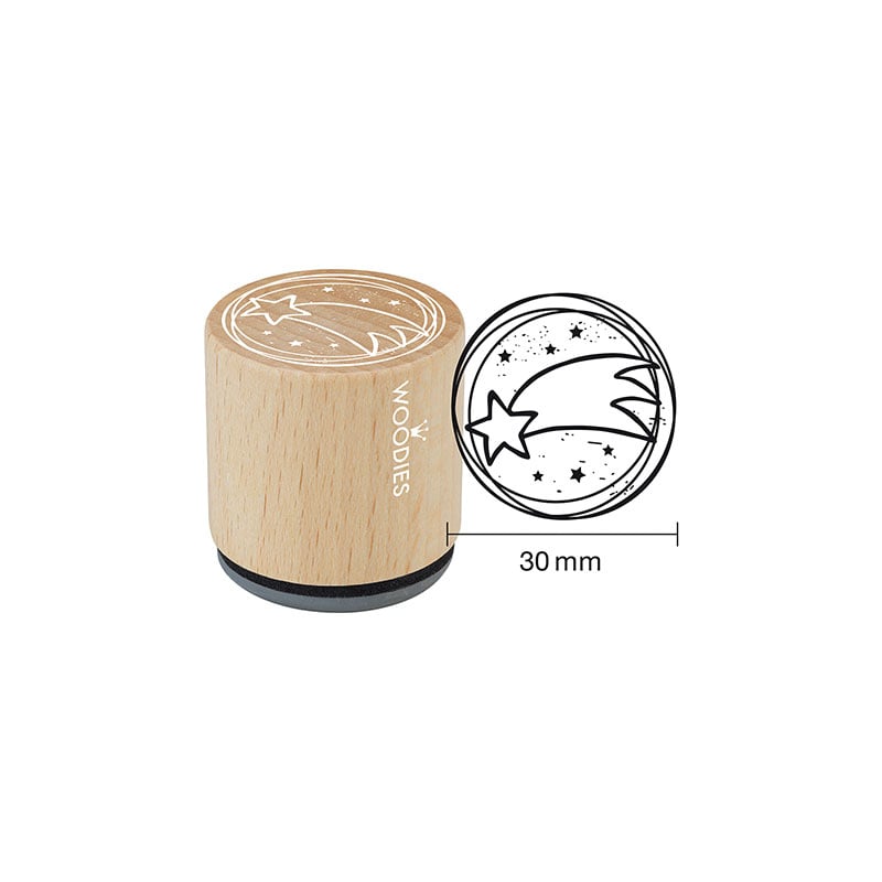 Colop Дисплей Woodies с печати Коледа, 25 броя, с включени 5 тампона, асорти - Image 13