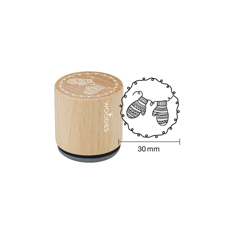 Colop Дисплей Woodies с печати Коледа, 25 броя, с включени 5 тампона, асорти - Image 21