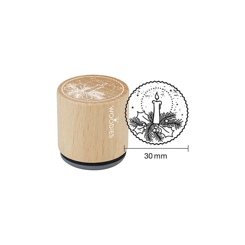 Colop Дисплей Woodies с печати Коледа, 25 броя, с включени 5 тампона, асорти - Image 24