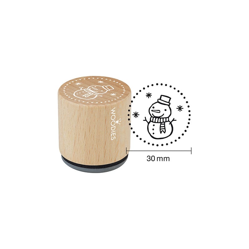 Colop Дисплей Woodies с печати Коледа, 25 броя, с включени 5 тампона, асорти - Image 6