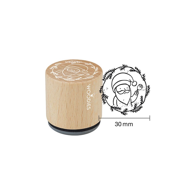 Colop Дисплей Woodies с печати Коледа, 25 броя, с включени 5 тампона, асорти - Image 9