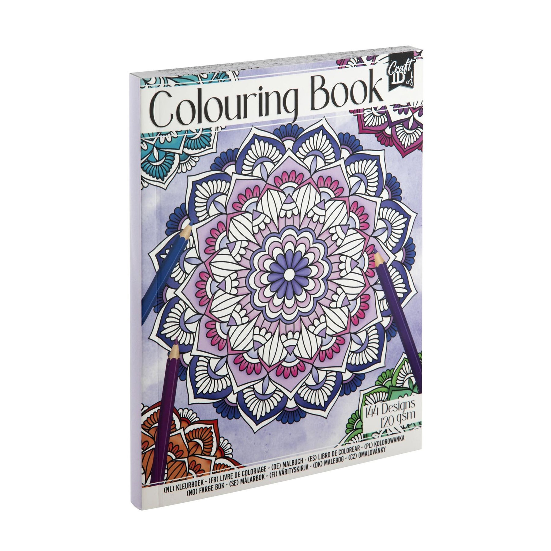 Craft ID Книжка за оцветяване - Цветя