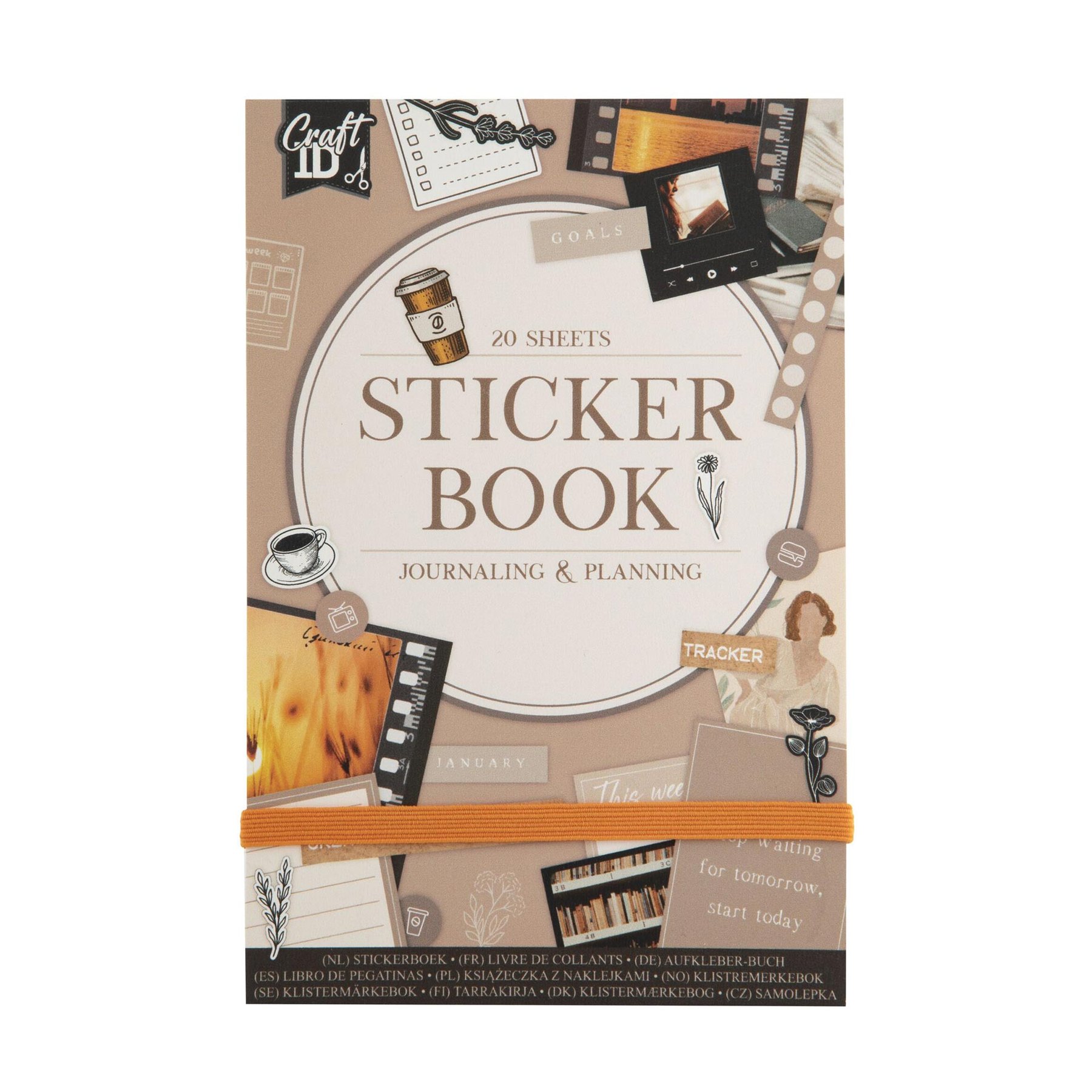 Craft ID Книжка със стикери
