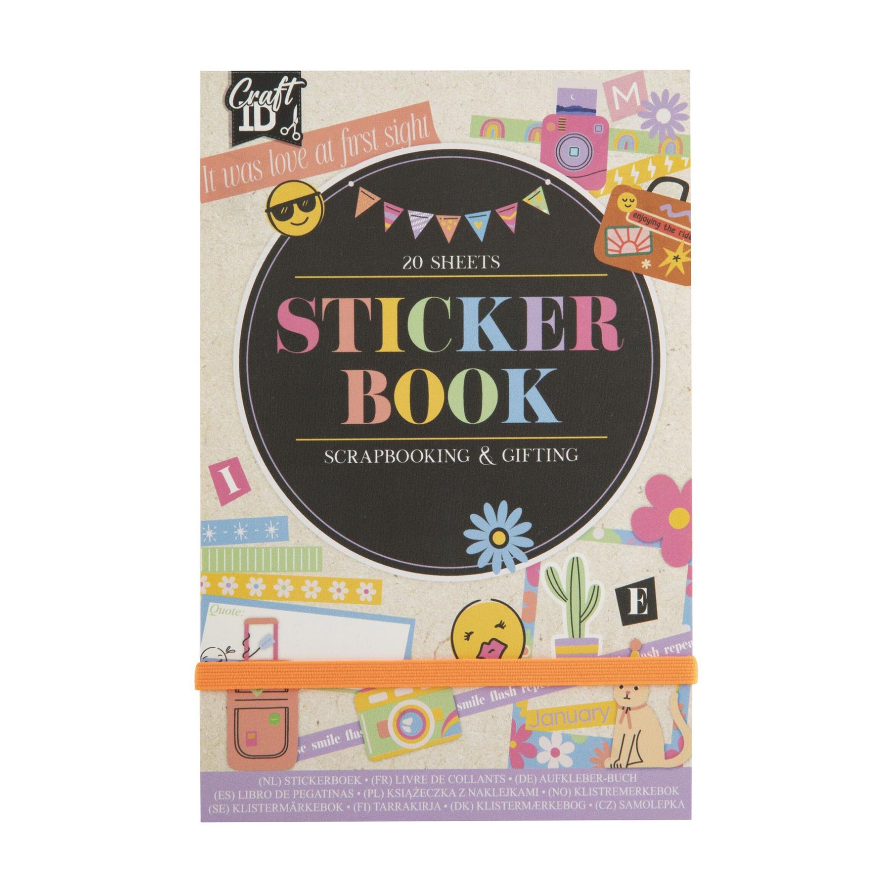 Craft ID Книжка със стикери