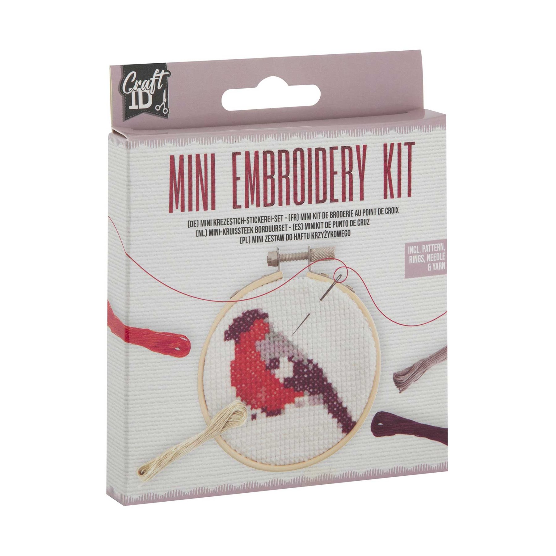Craft ID Комплект за бродиране Птица