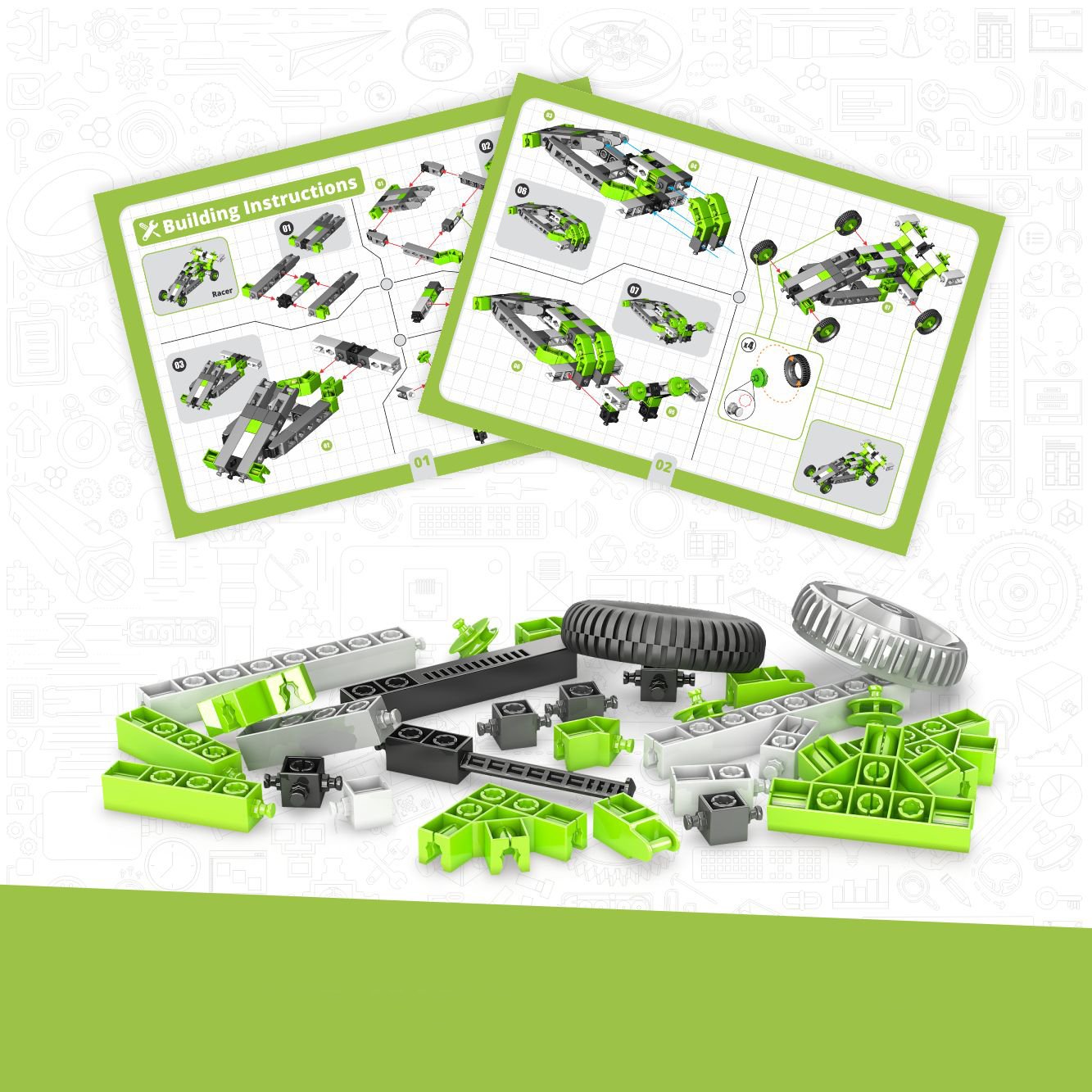 Engino Конструктор Creative Builder, 15 в 1 - Image 3