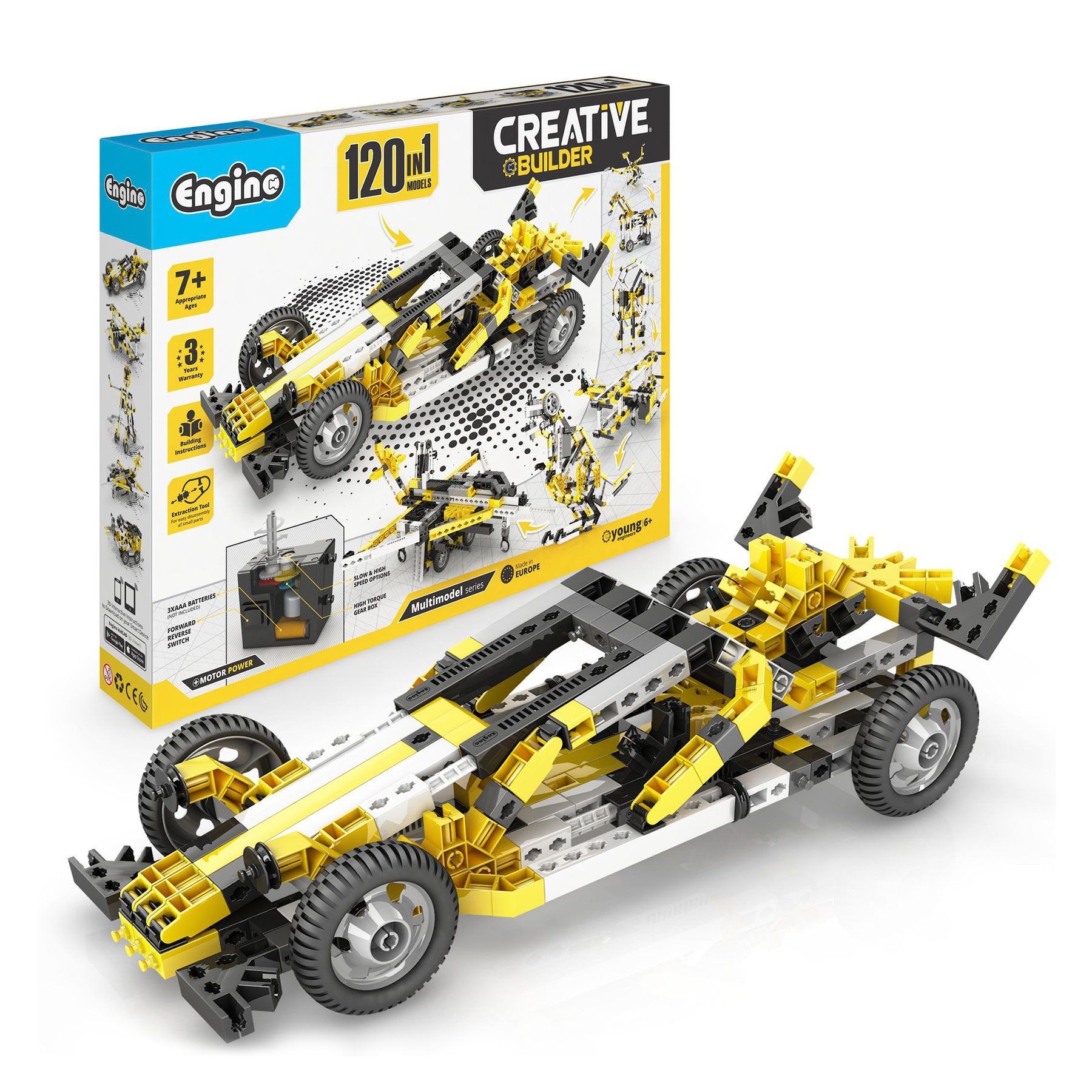 Engino Конструктор Creative Builder Motorized