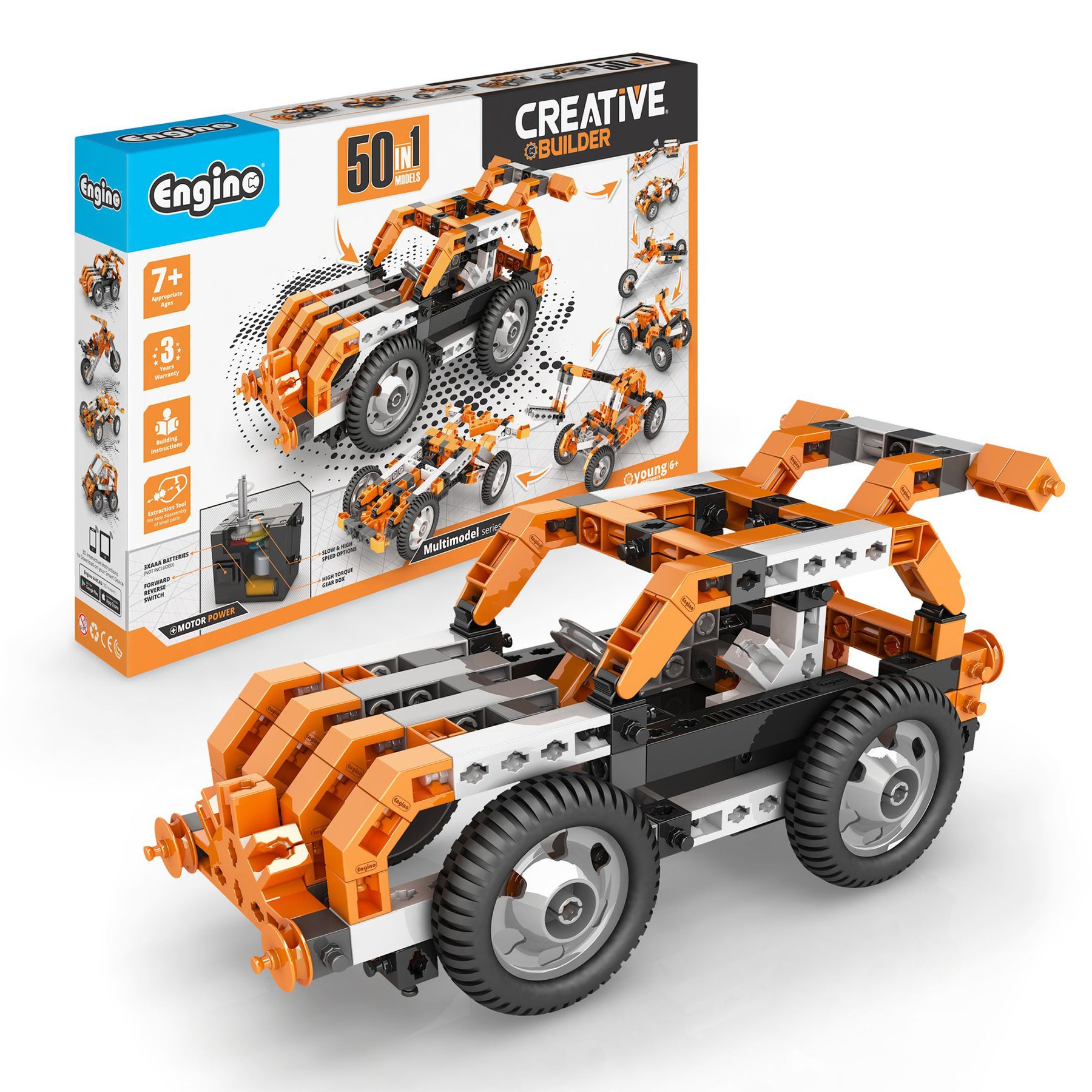 Engino Конструктор Creative Builder Motorized