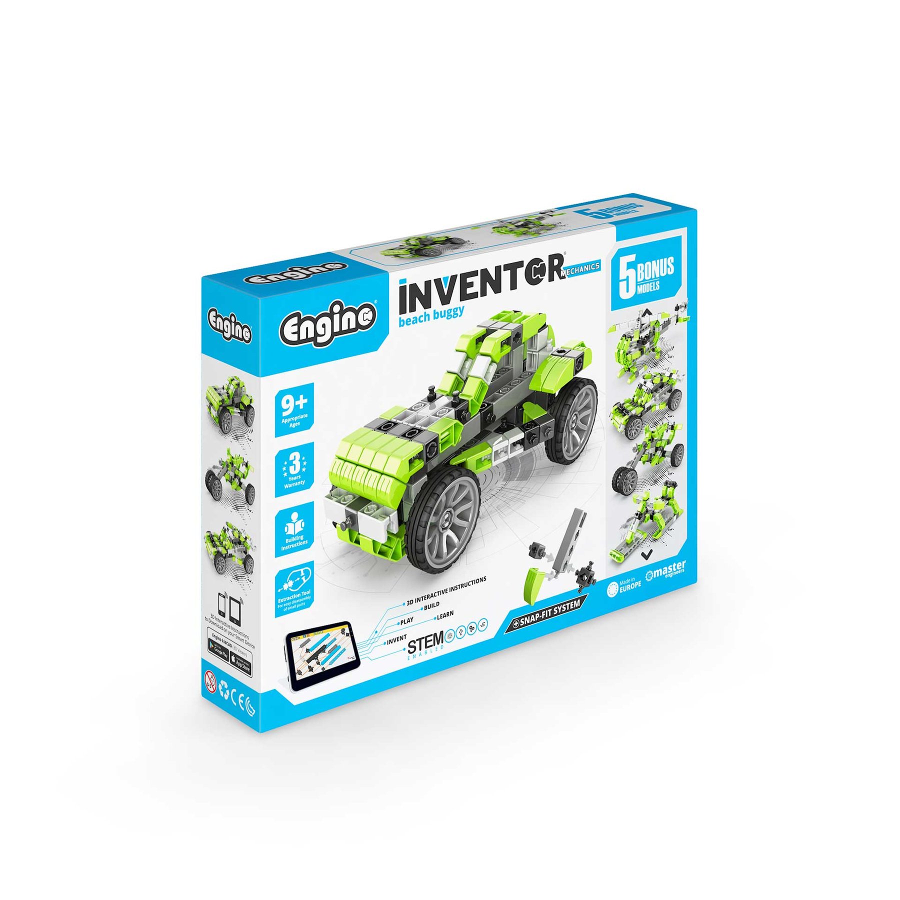 Engino Конструктор Inventor Mechanics - Плажно бъги