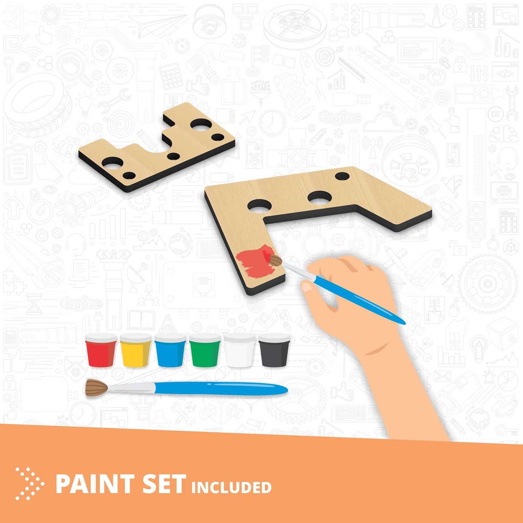 Engino Конструктор Makerspace DIY - Глобус - Image 4