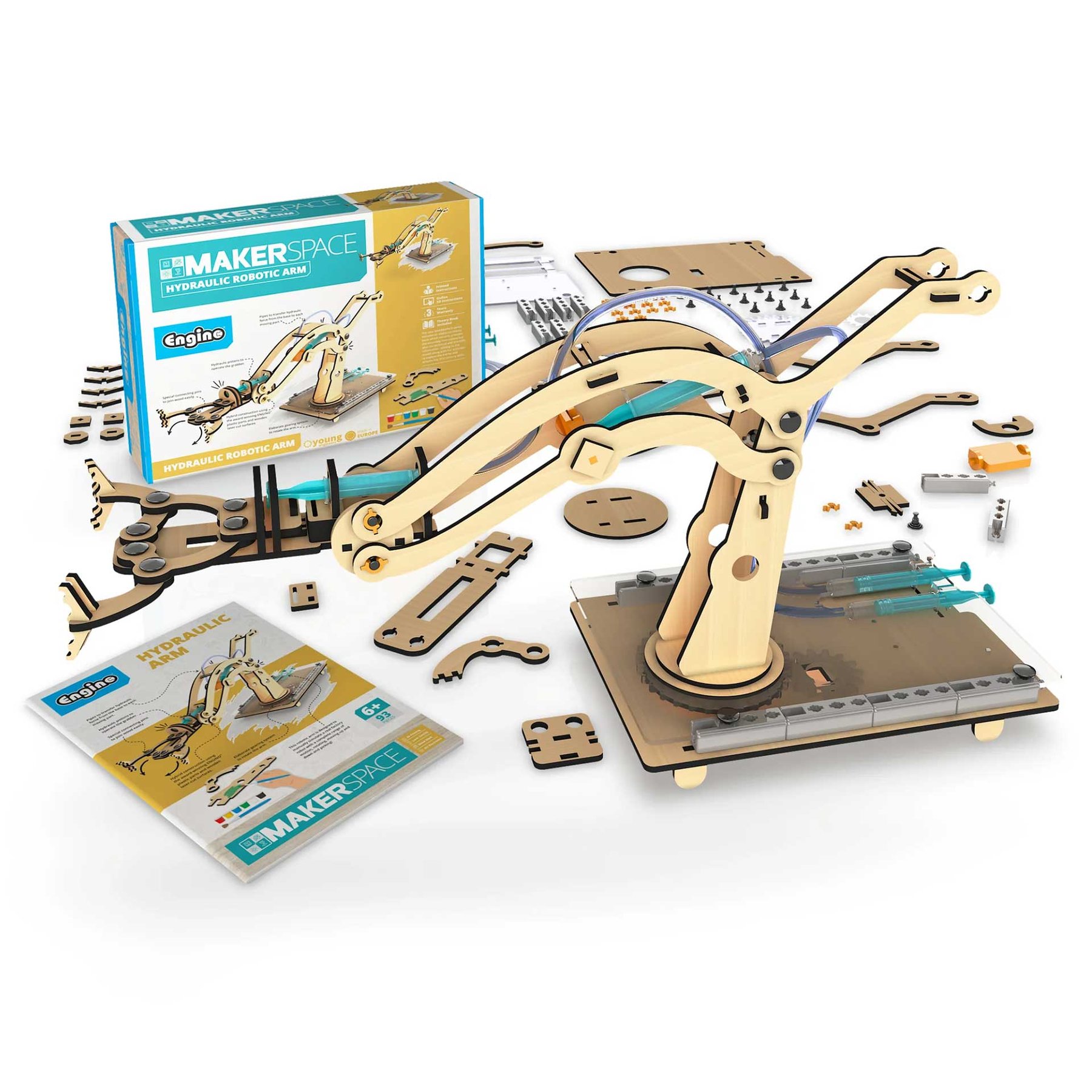 Engino Конструктор Makerspace DIY - Роботизирана ръка