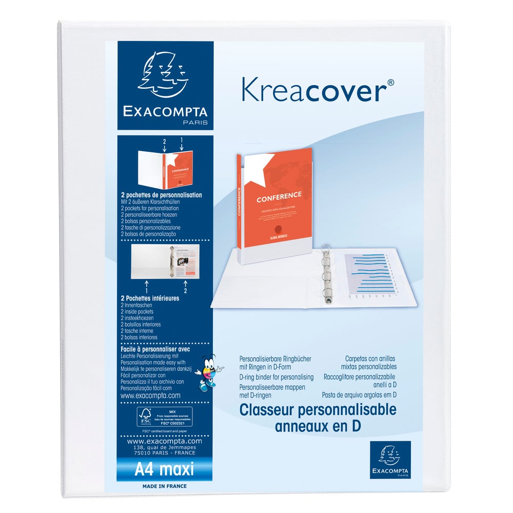 Exacompta Папка Kreacover