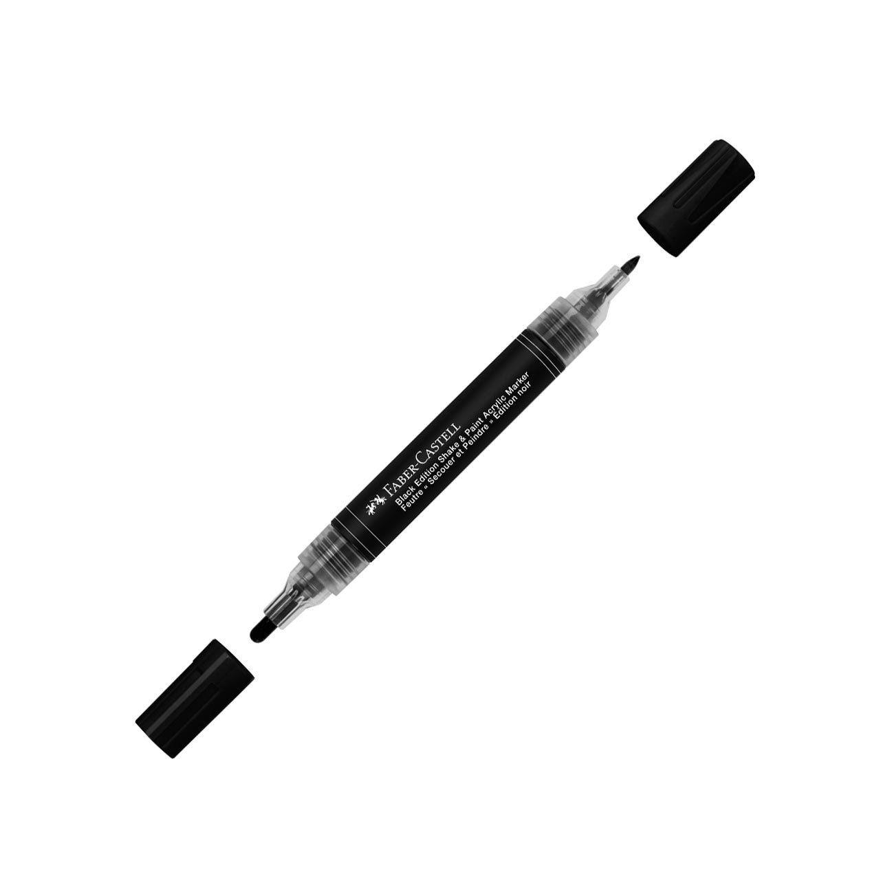 Faber-Castell Акрилен маркер Black Edition, черен - Image 3