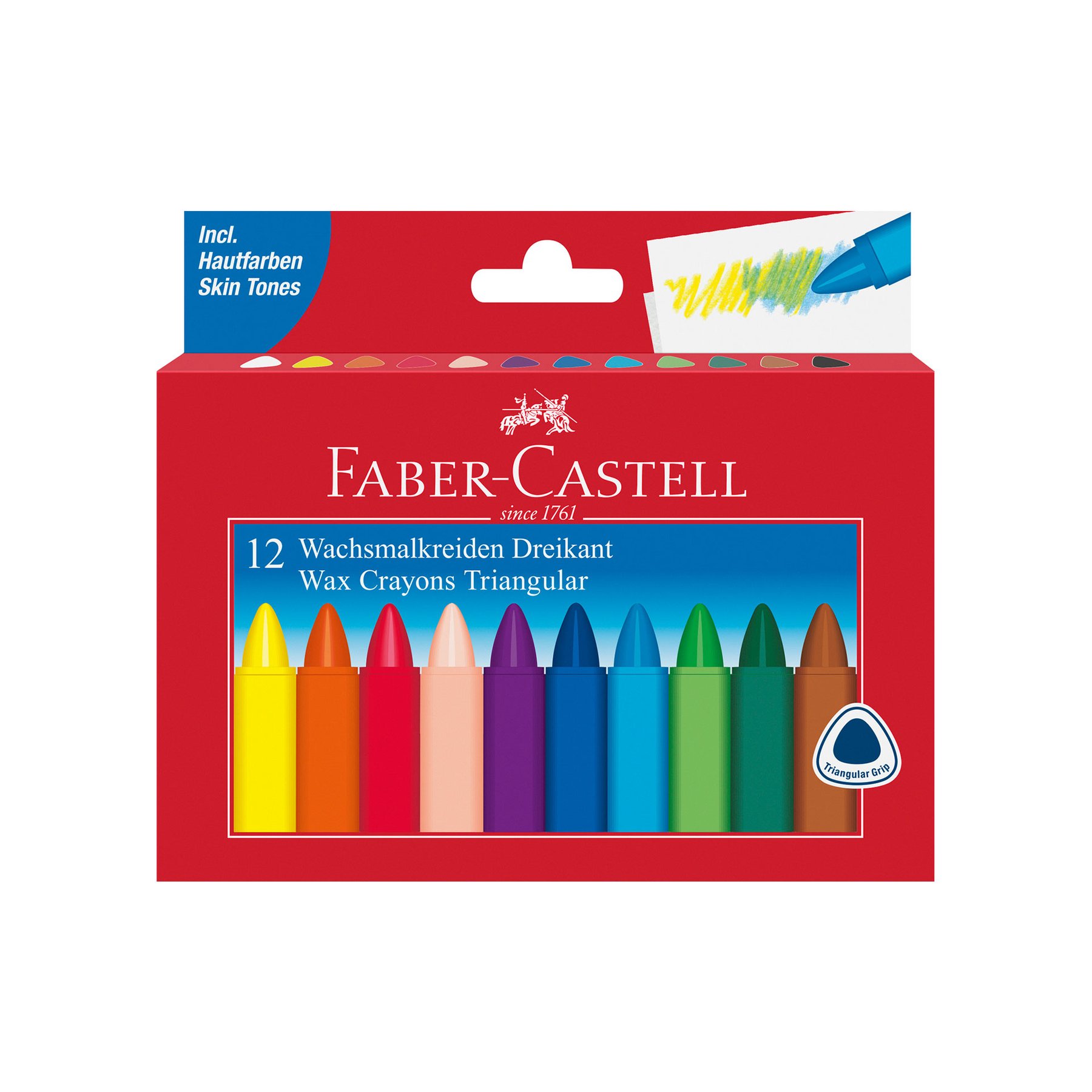 Faber-Castell Восъчни пастели Triangular