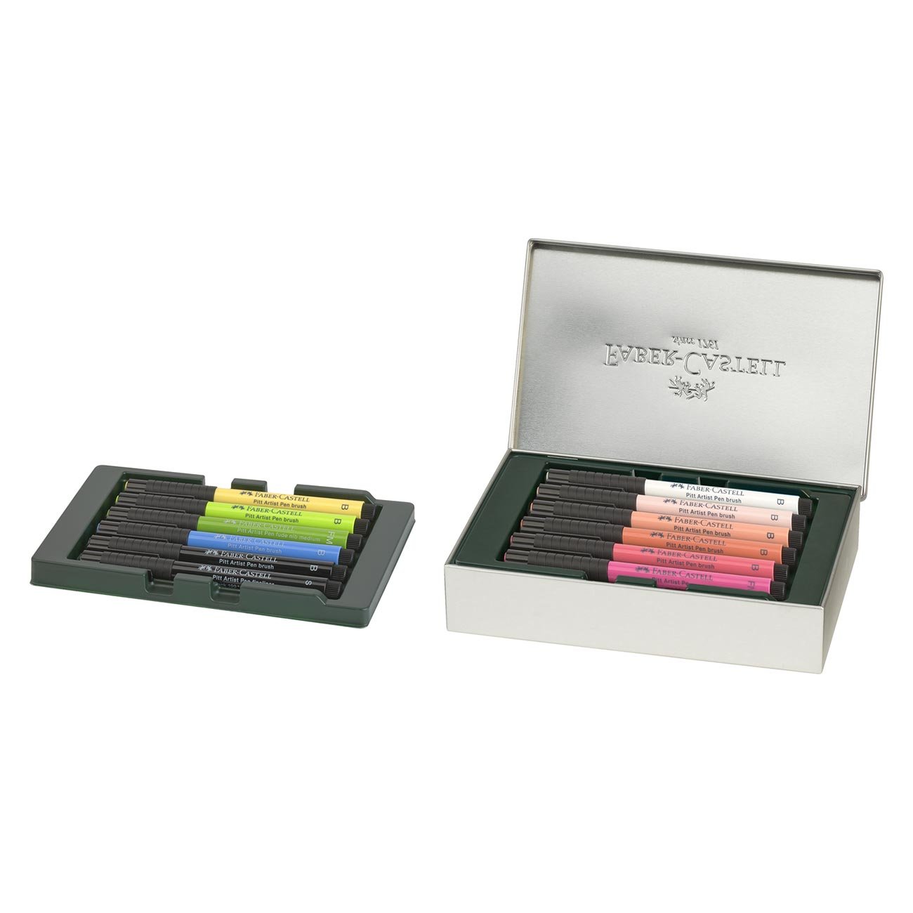 Faber-Castell Маркер Pitt Artist - Paris, 12 броя - Image 3