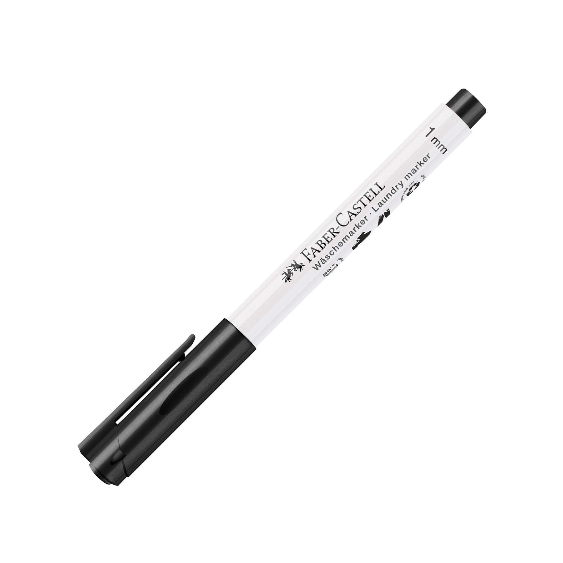 Faber-Castell Маркер за надписване на текстил, черен - Image 4