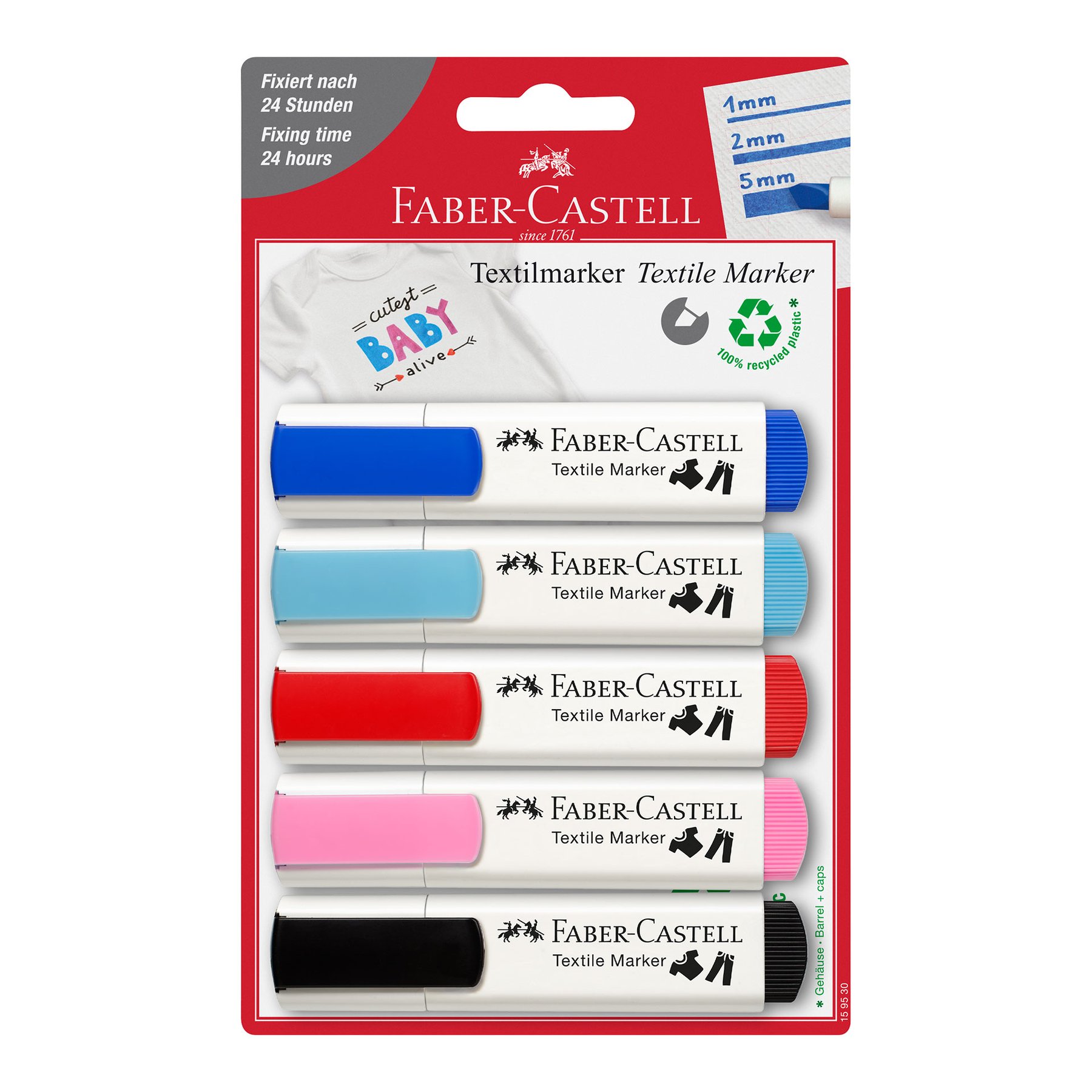 Faber-Castell Маркер за текстил ''Парти''