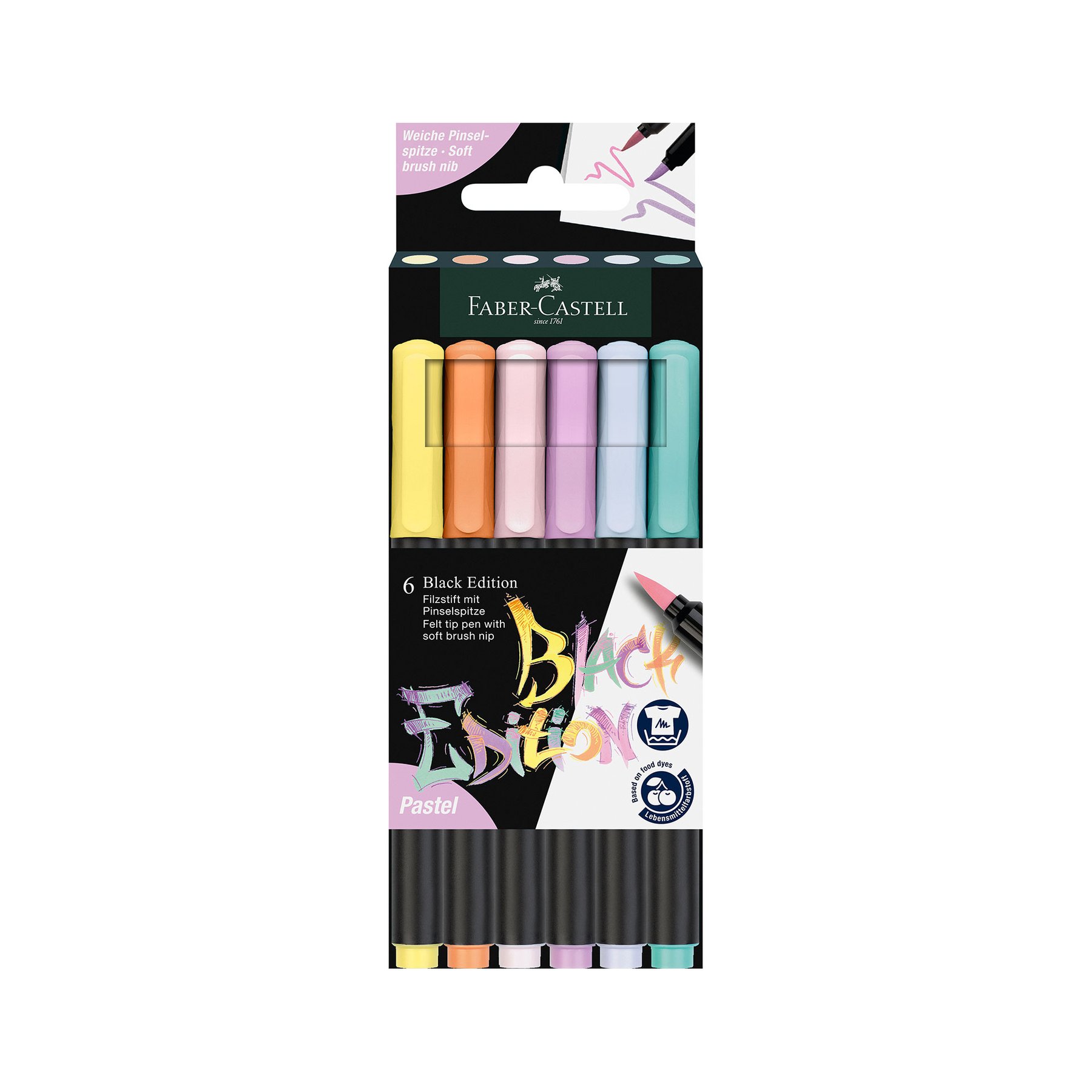 Faber-Castell Маркер-четка Black Edition