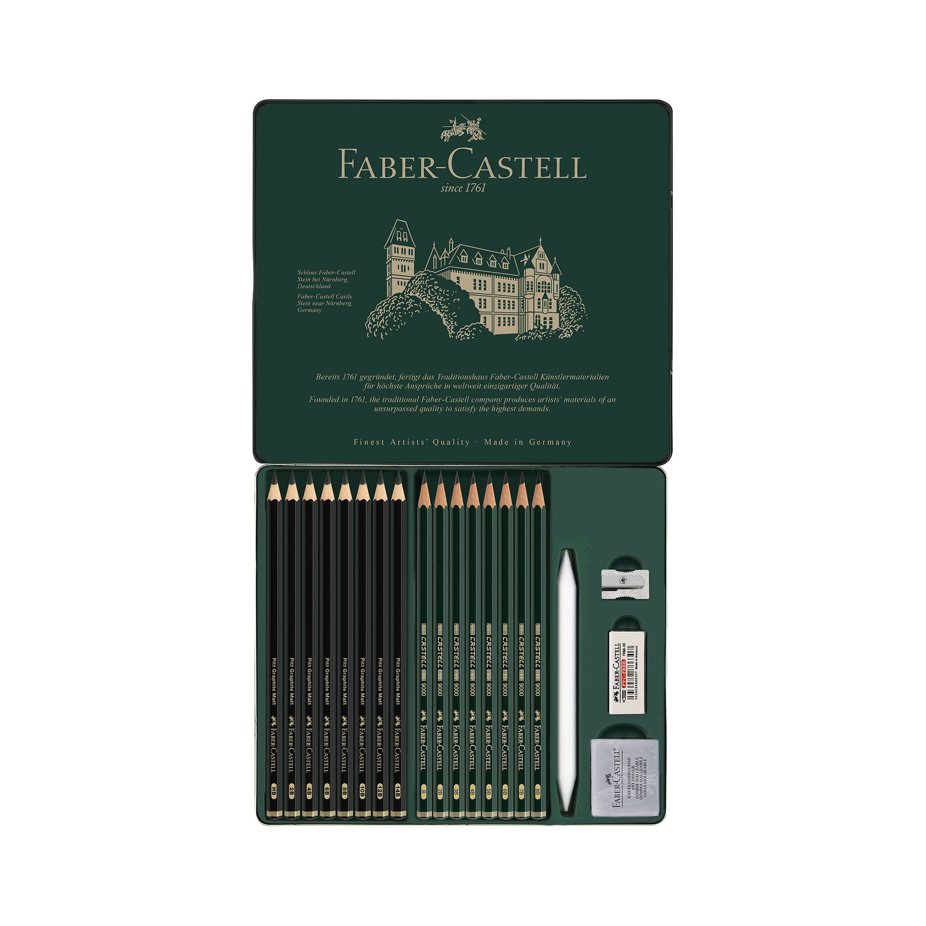 Faber-Castell Молив Pitt Graphite Matt&Castell 9000
