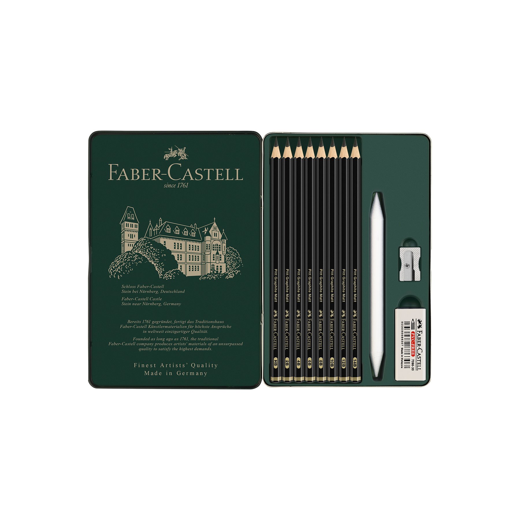 Faber-Castell Моливи Pitt Graphite Matt