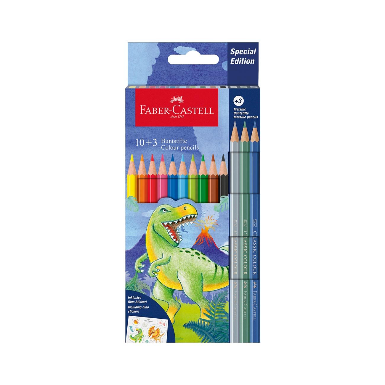 Faber-Castell Моливи Динозавър