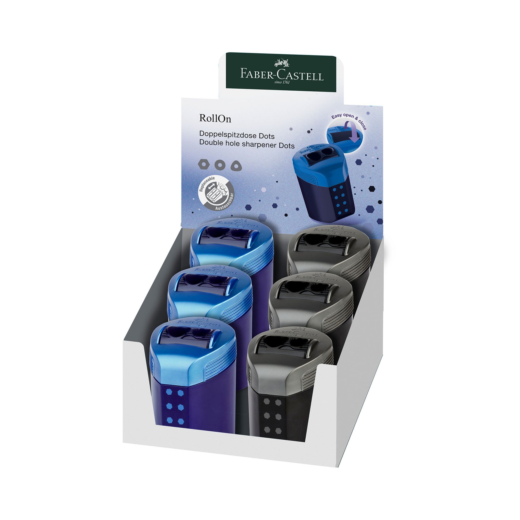 Faber-Castell Острилка Dots Rollon