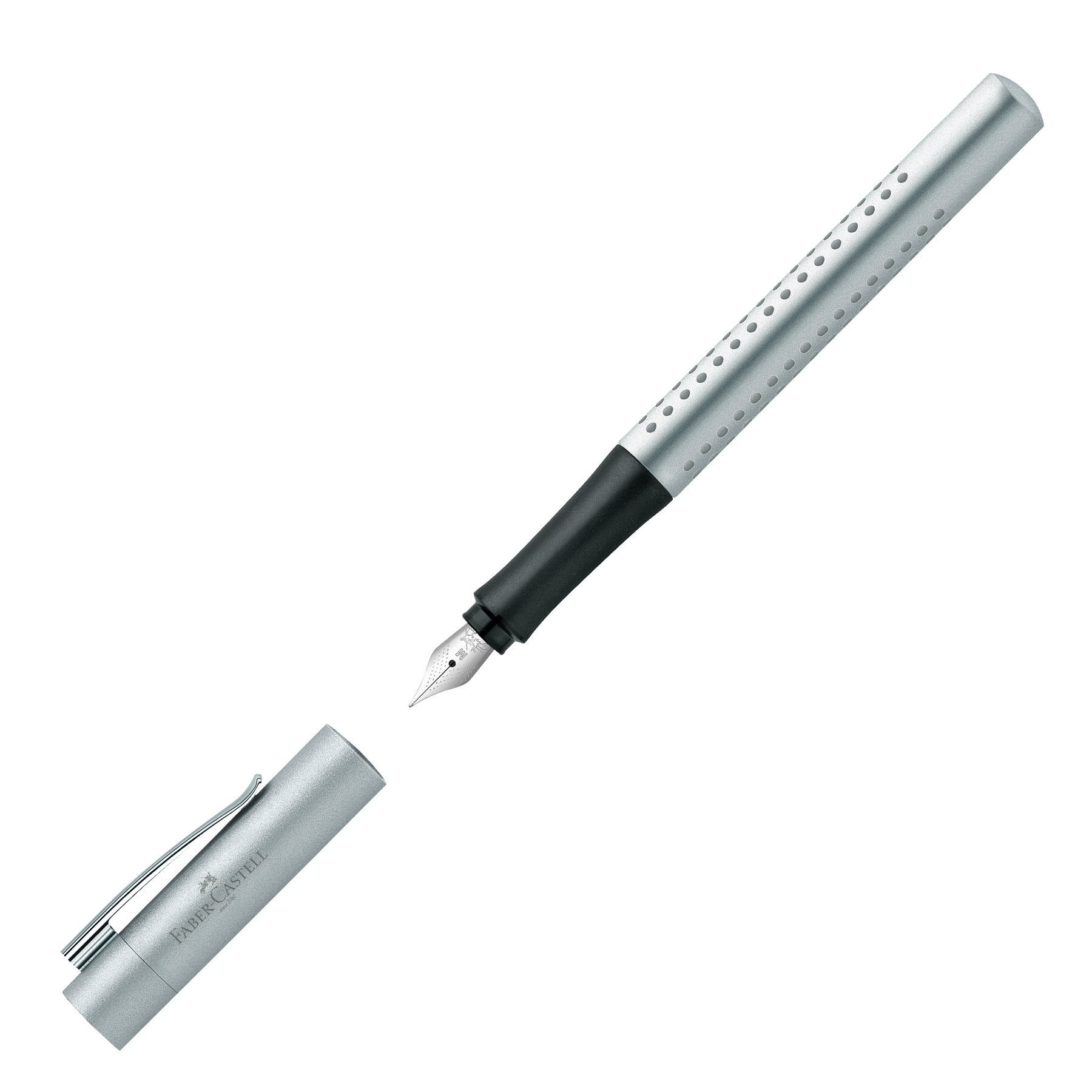 Faber-Castell Писалка Grip 2011, M, сива - Image 4