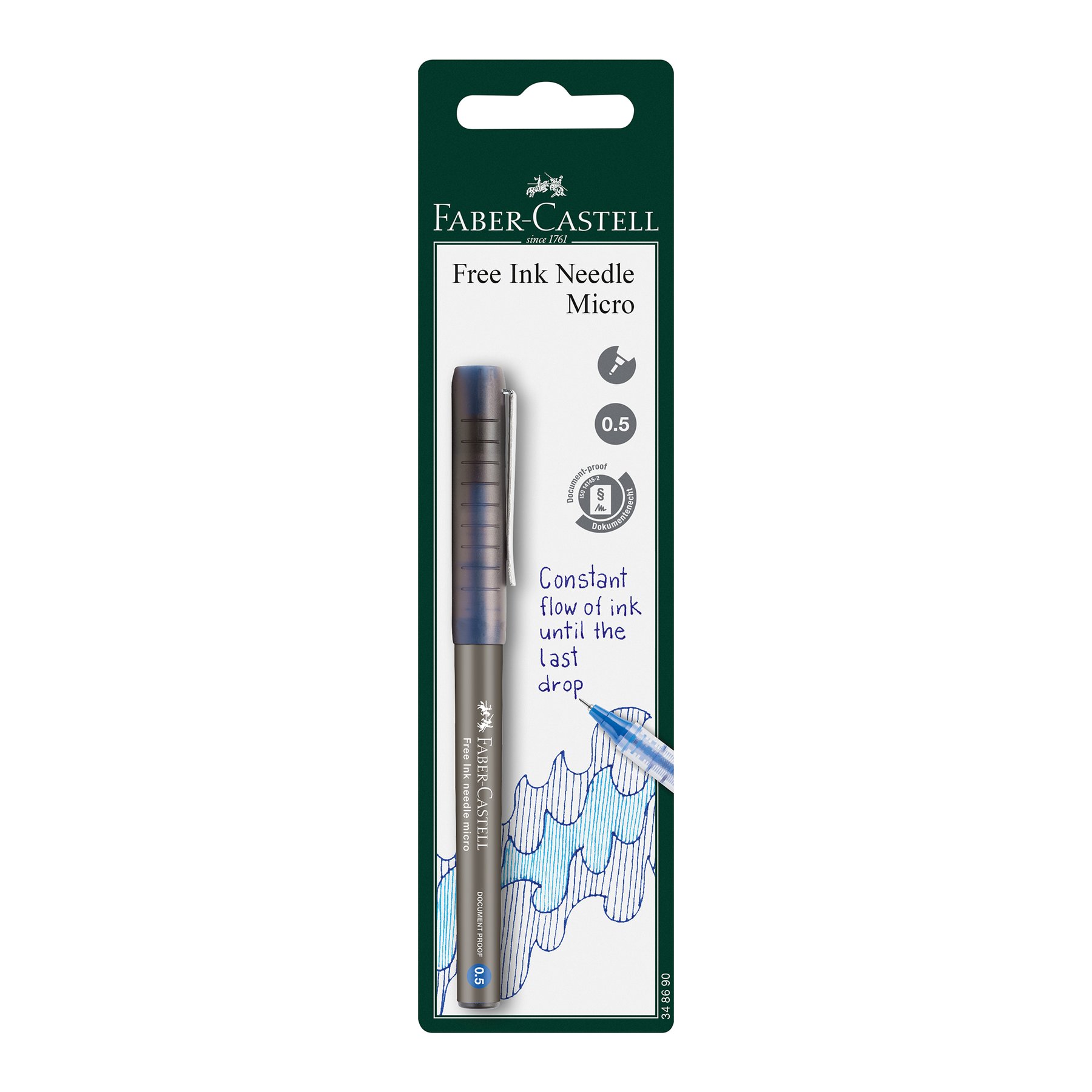 Faber-Castell Ролер Free Ink Needle