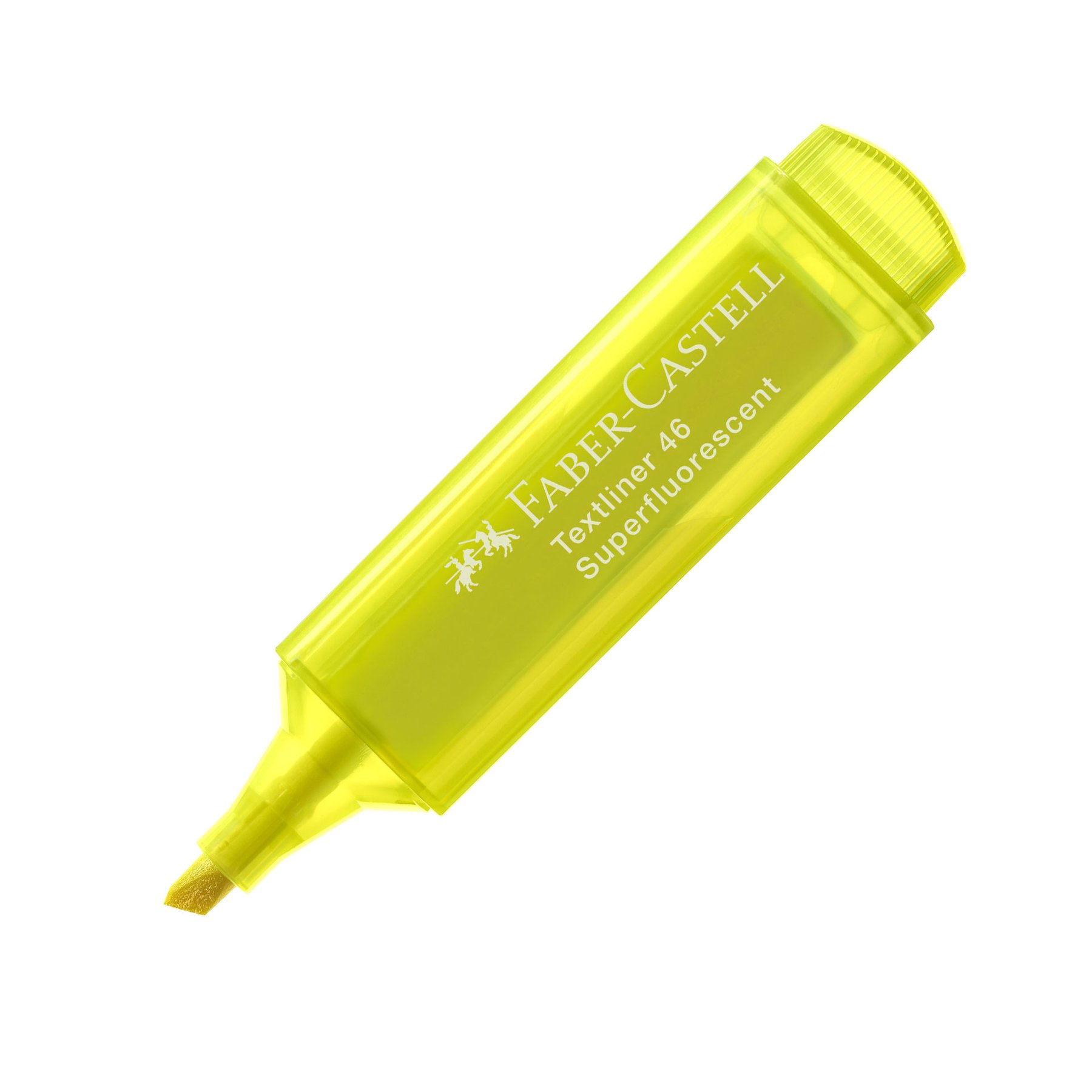Faber-Castell Текст маркер 1546, неон, жълт - Image 4