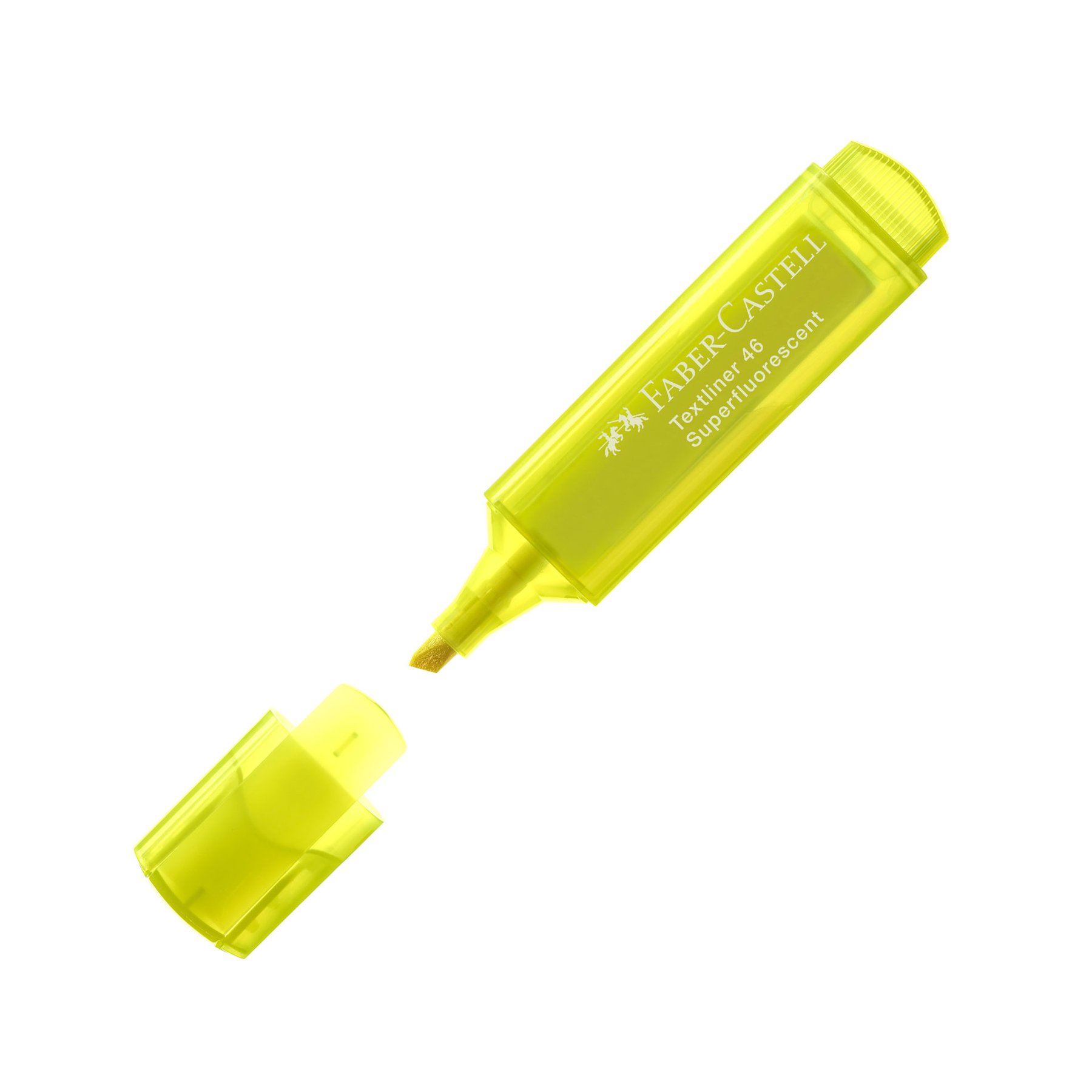 Faber-Castell Текст маркер 1546, неон, жълт - Image 5