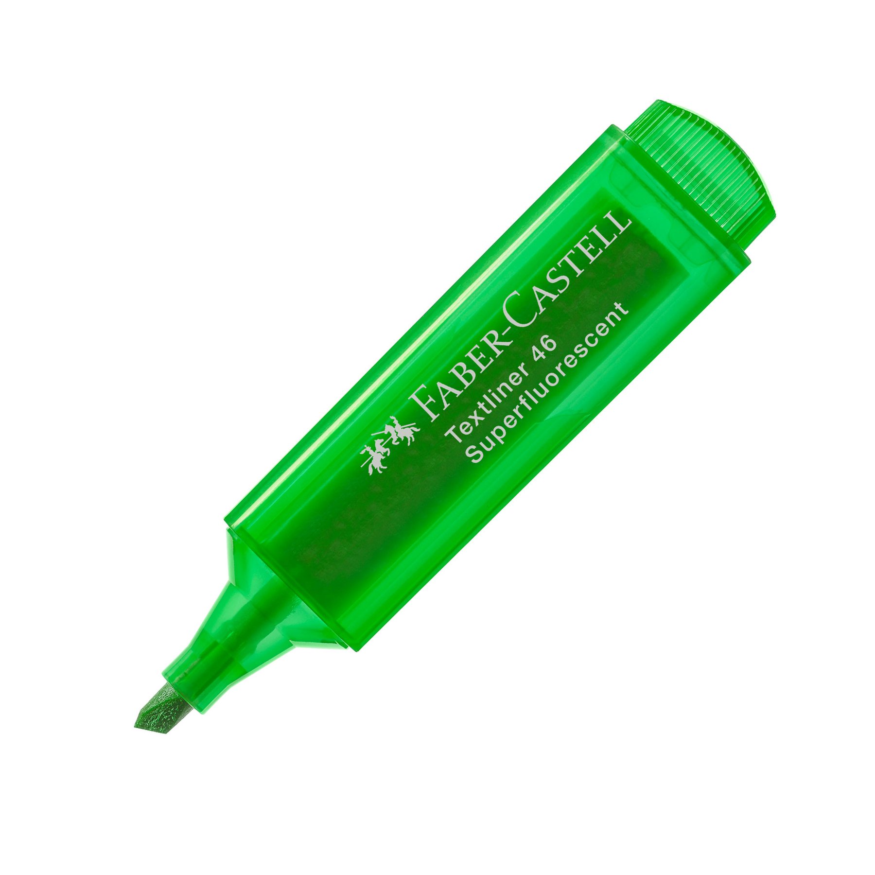 Faber-Castell Текст маркер 1546, неон, зелен - Image 4