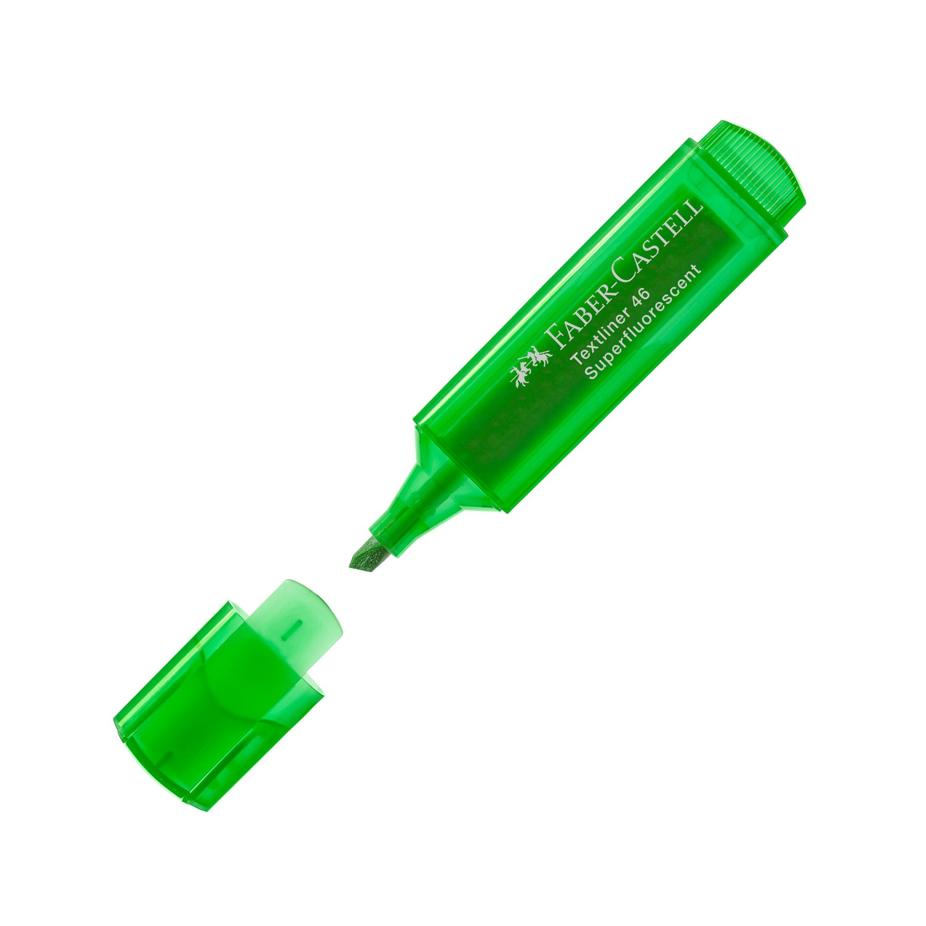 Faber-Castell Текст маркер 1546, неон, зелен - Image 5