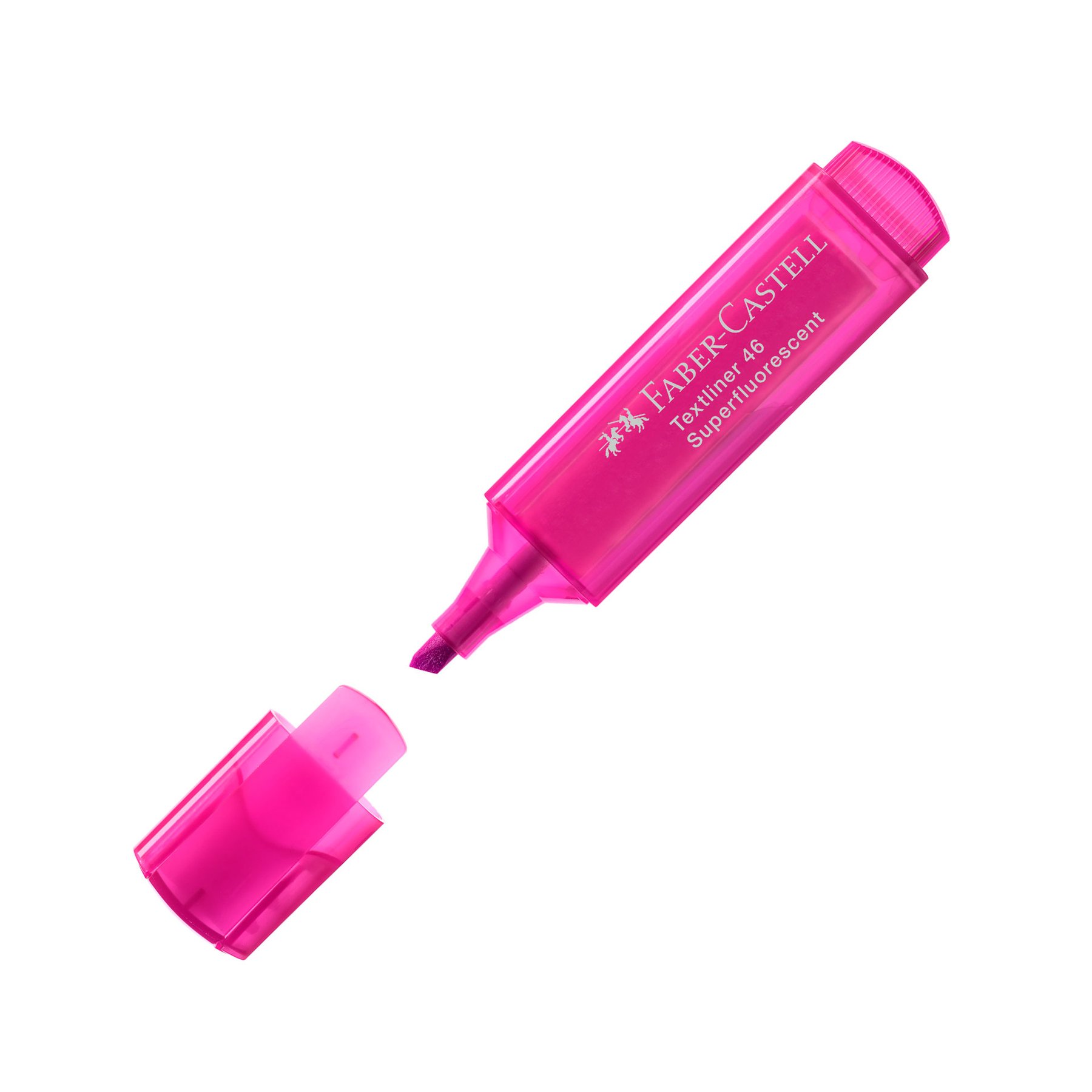 Faber-Castell Текст маркер 1546, неон, розов - Image 5