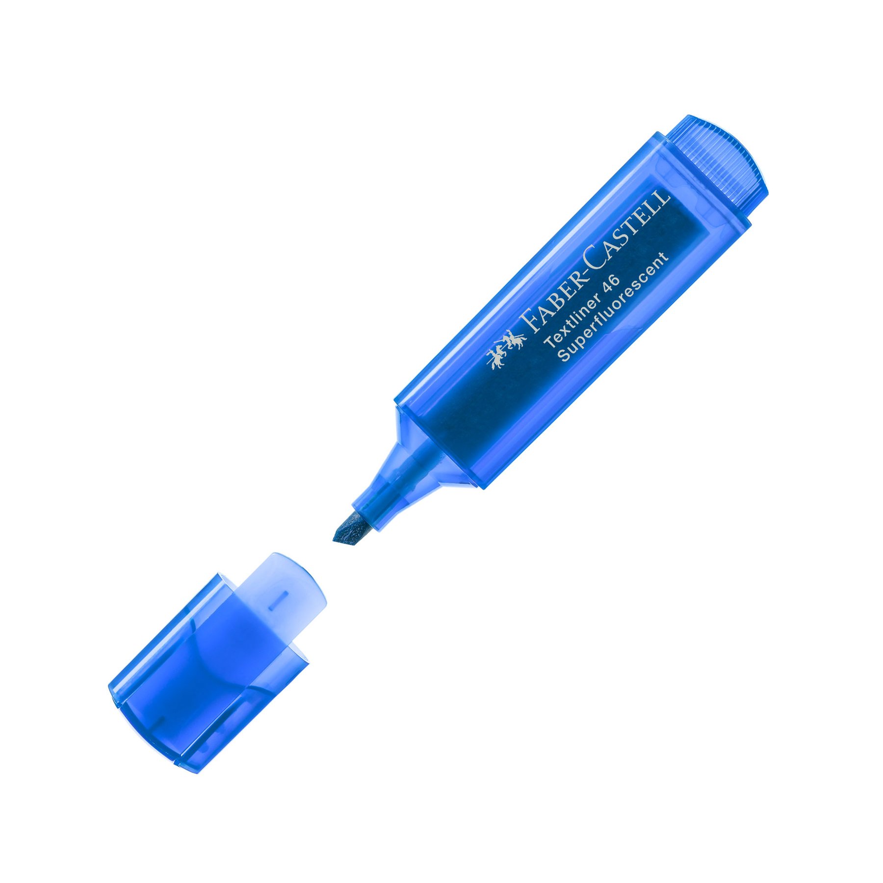 Faber-Castell Текст маркер 1546, неон, син - Image 5