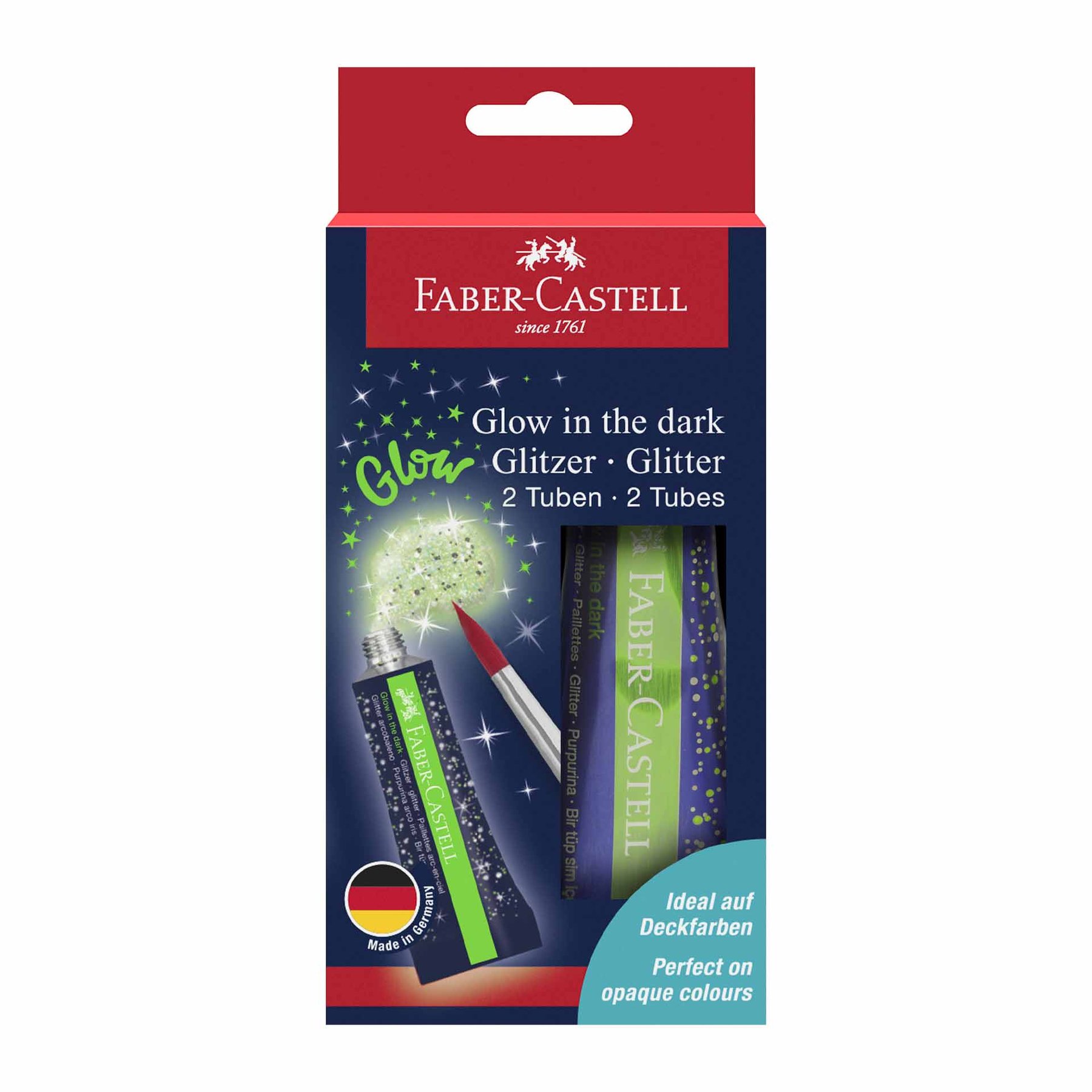 Faber-Castell Течен брокат Glow