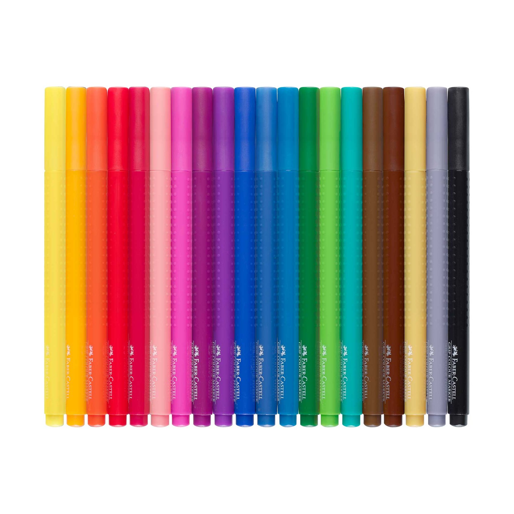 Faber-Castell Флумастери Grip, 20 цвята - Image 3