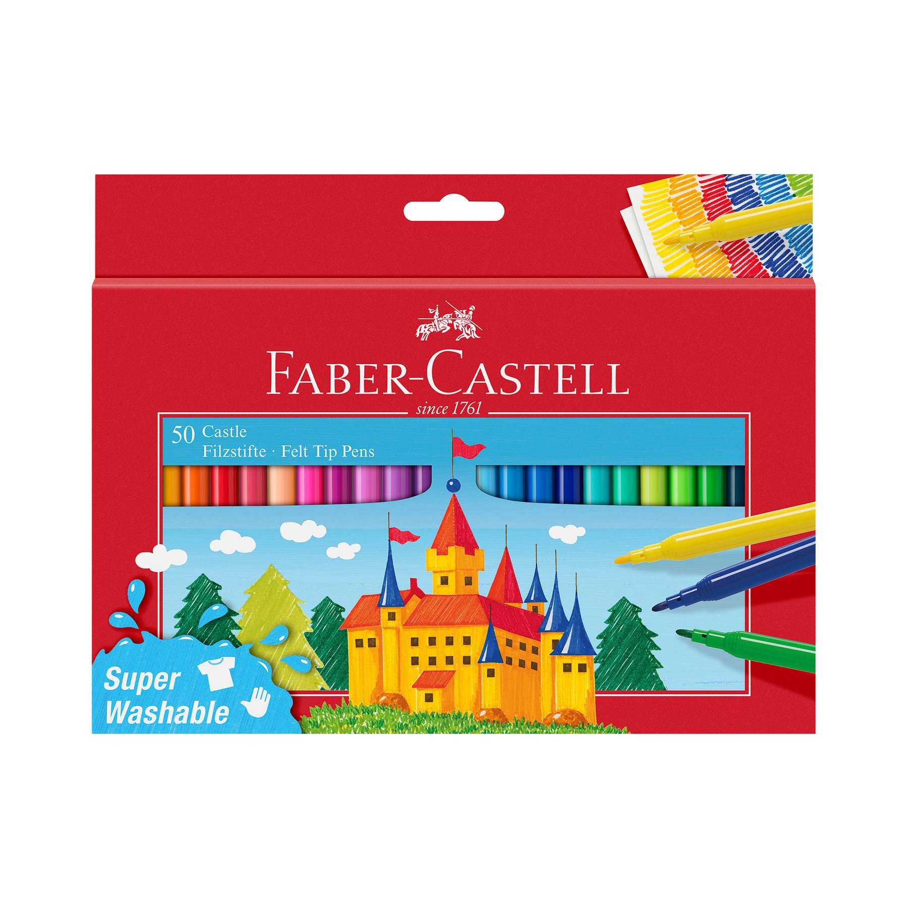 Faber-Castell Флумастери Замък