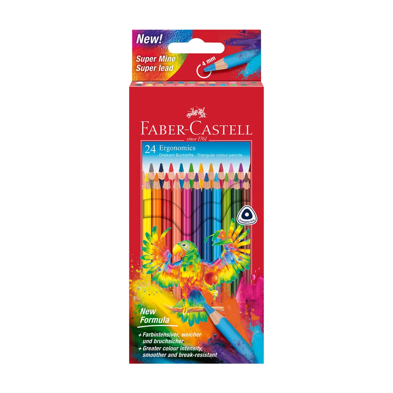 Faber-Castell Цветни моливи Triangular