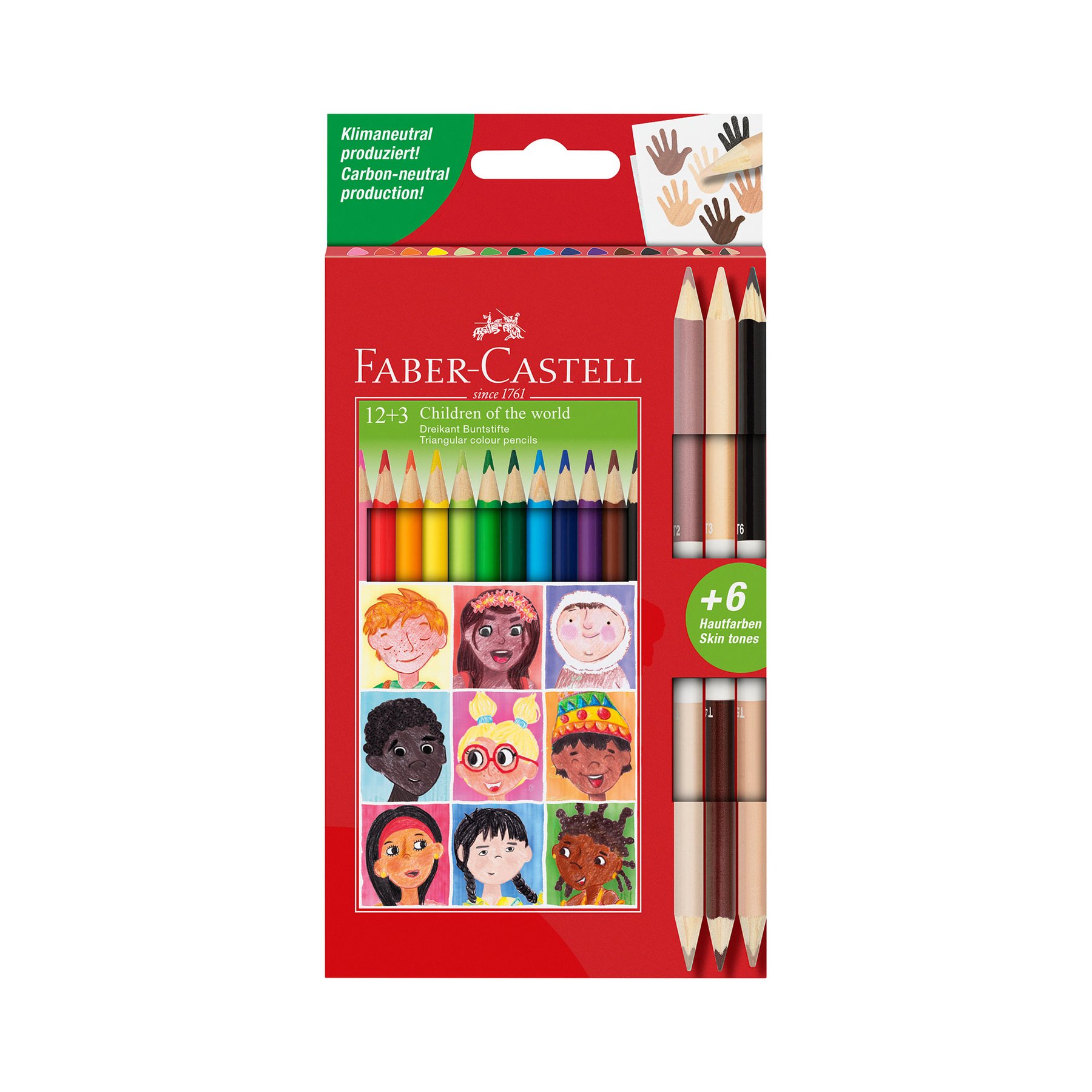 Faber-Castell Цветни моливи Triangular моливи