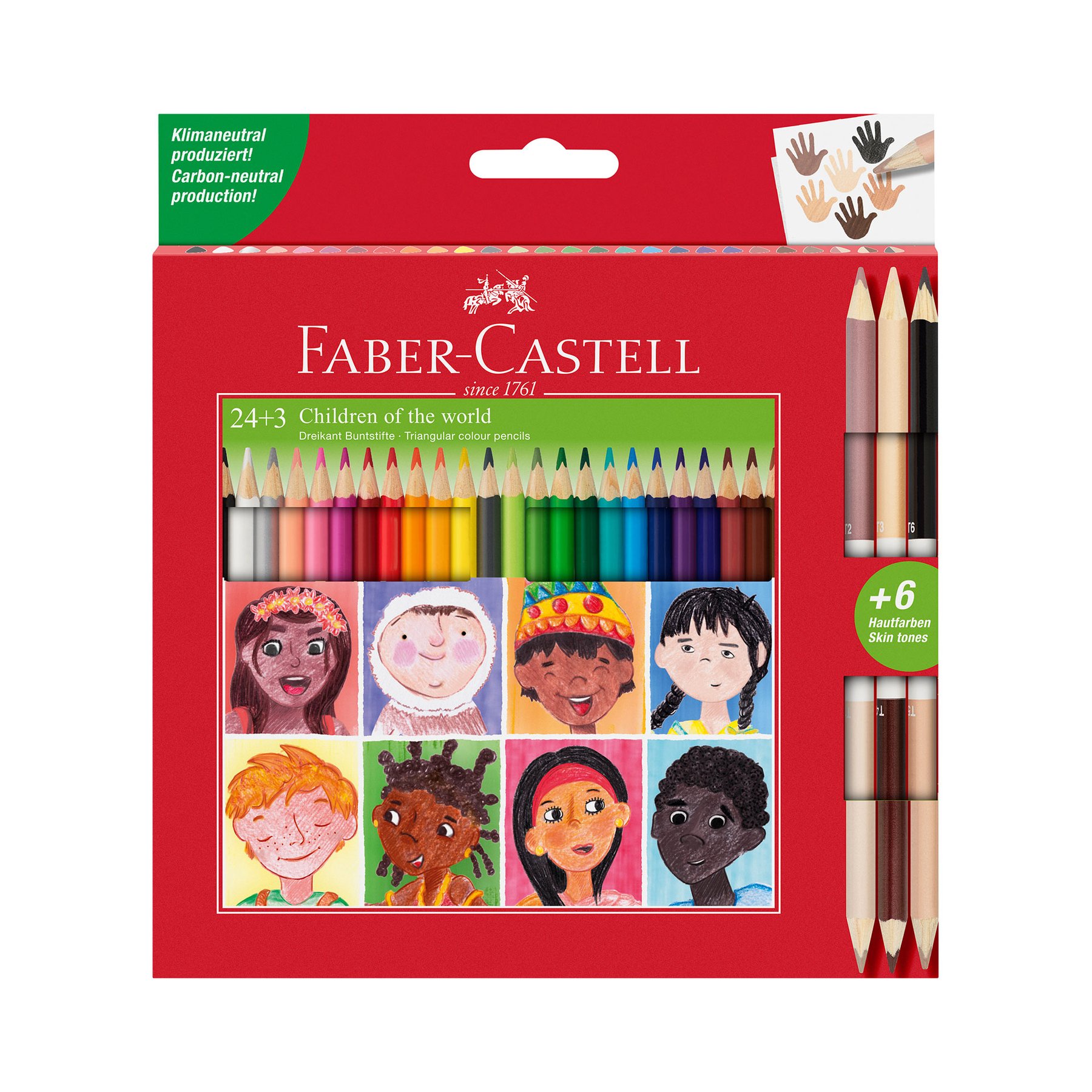 Faber-Castell Цветни моливи Triangular моливи