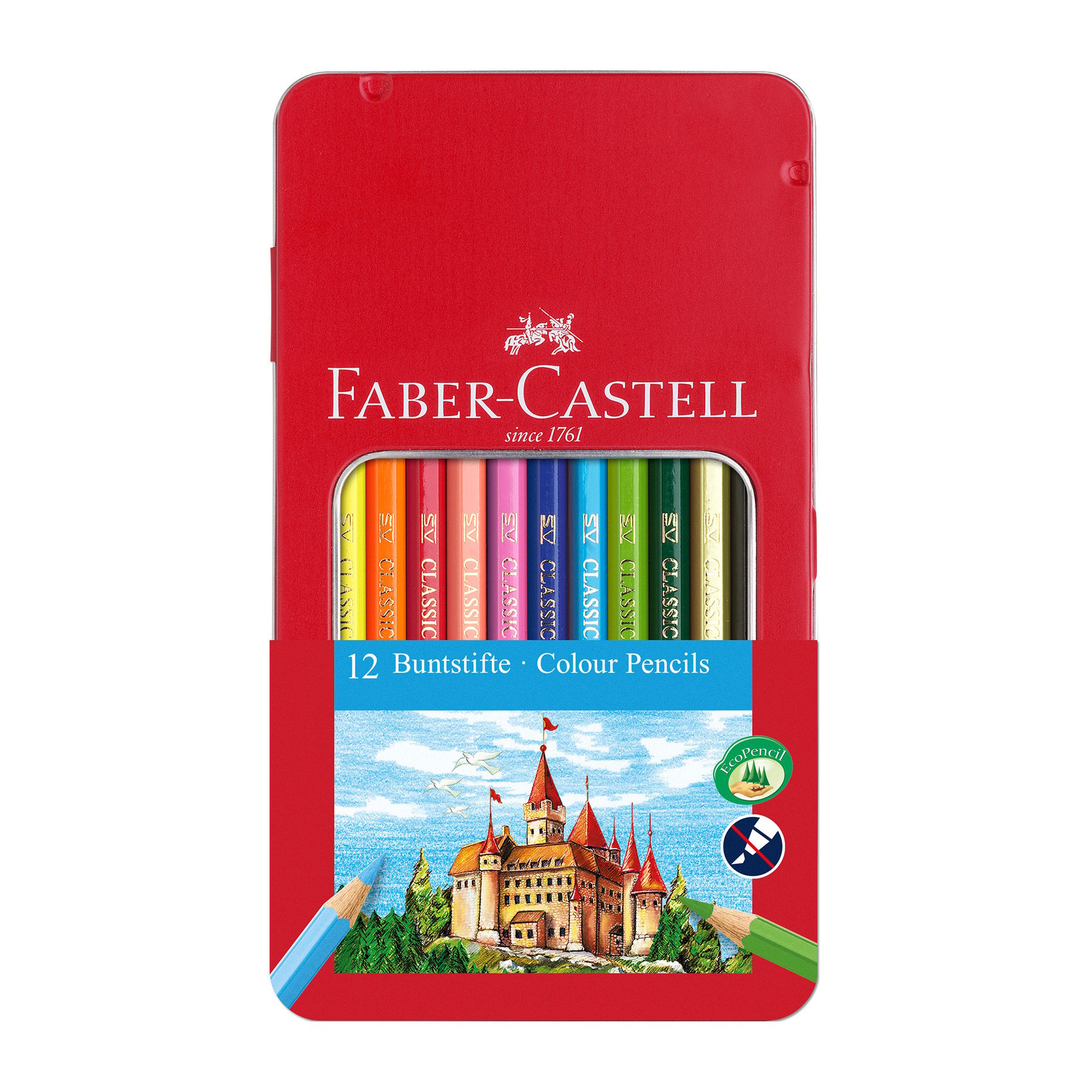 Faber-Castell Цветни моливи Замък