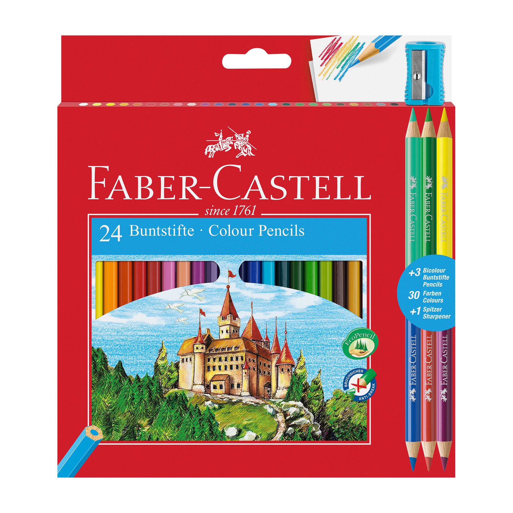 Faber-Castell Цветни моливи Замък