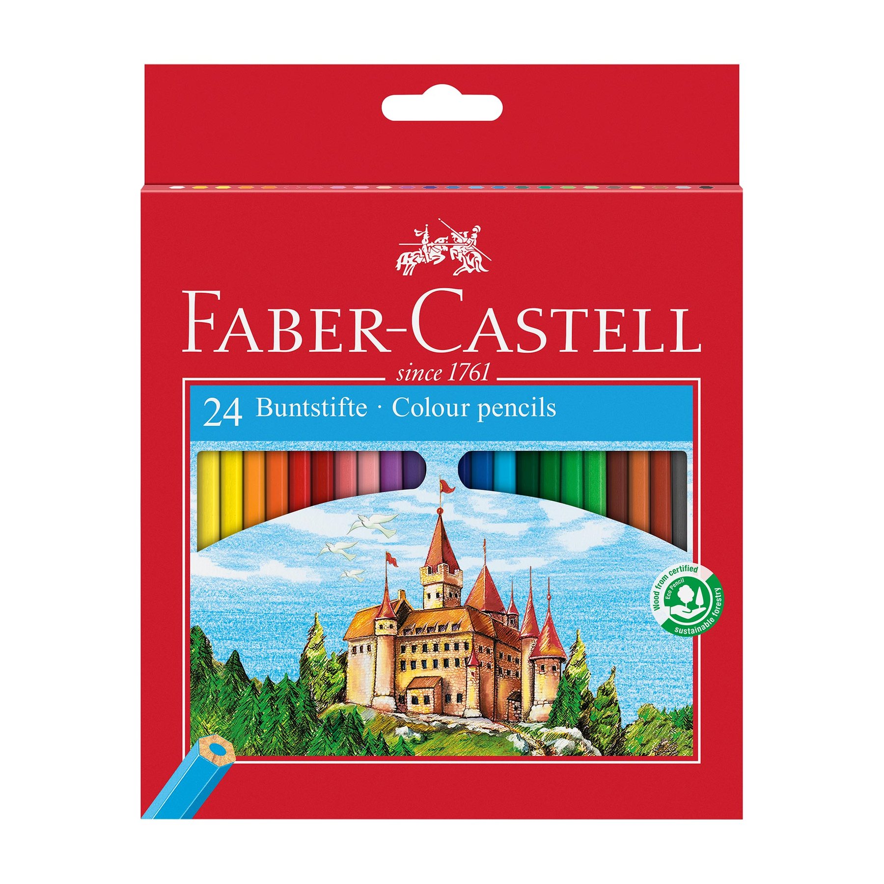 Faber-Castell Цветни моливи Замък