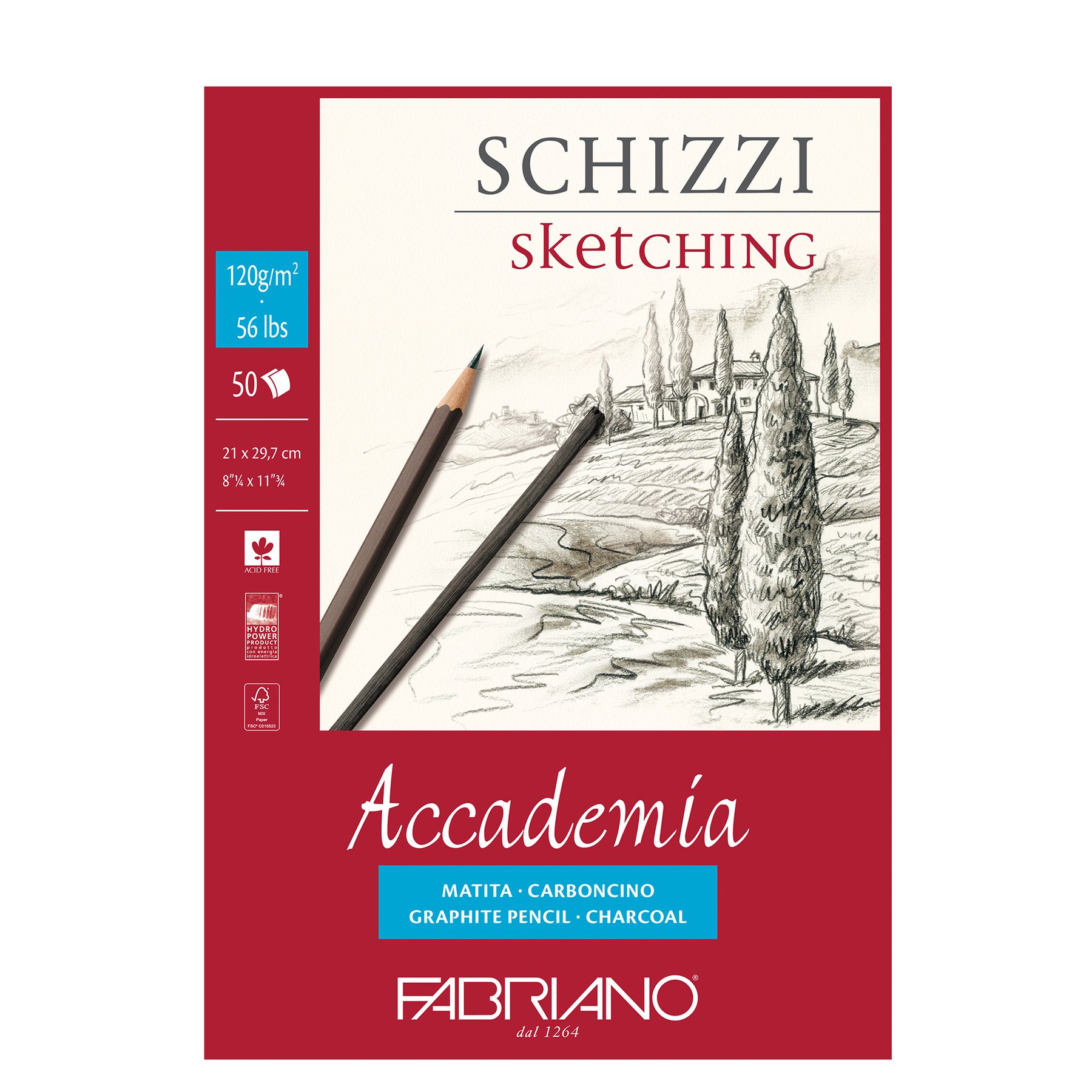 Fabriano Скицник за рисуване Accademia