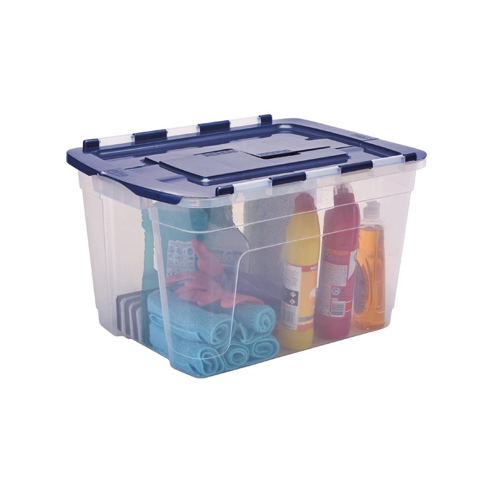Fellowes Кутия за съхранение, с панти и капак, 45 L - Image 4