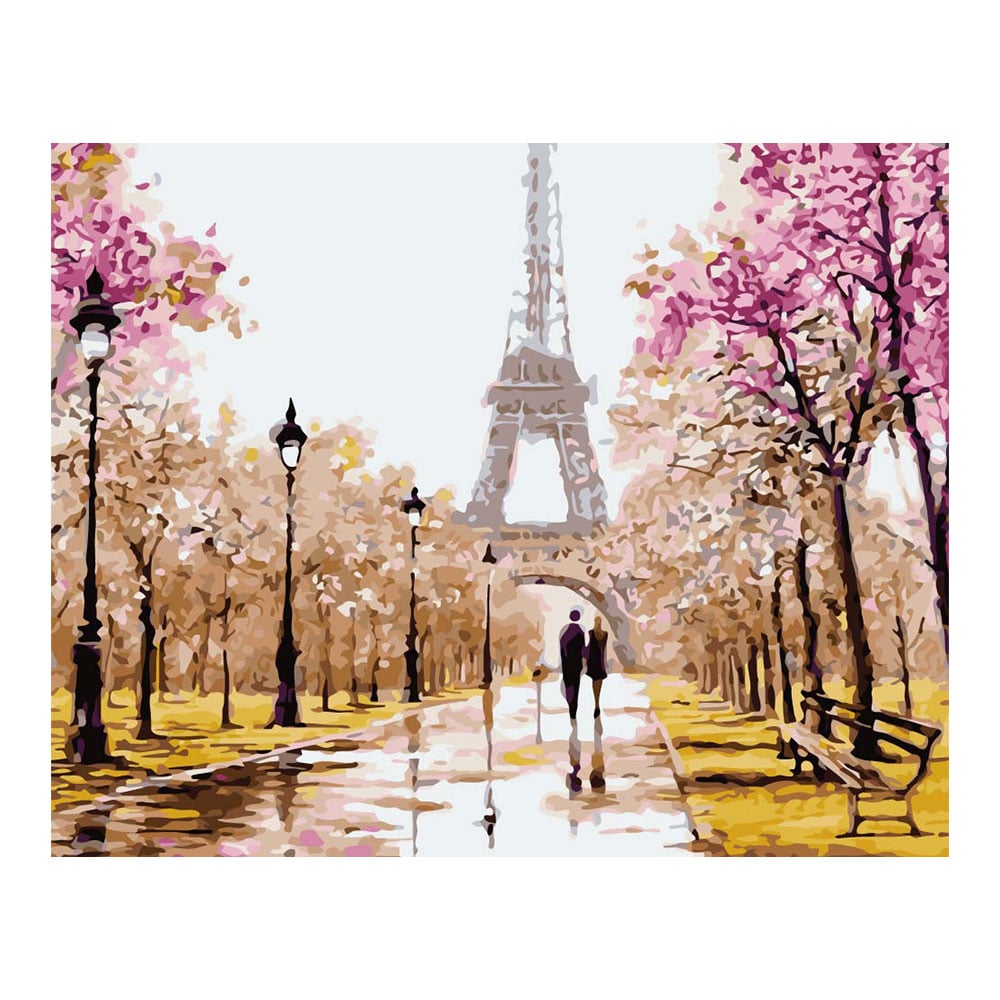 Foska Комплект рисуване по номера Айфеловата кула
