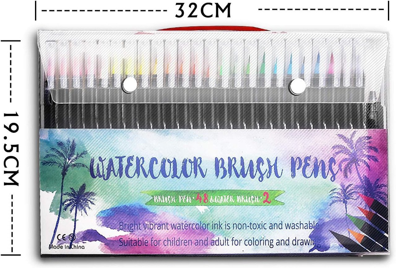 Foska Маркер-четка Brush, 48 цвята - Image 4