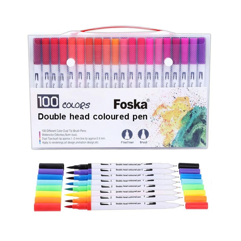 Foska Маркер-четка Brush Pen