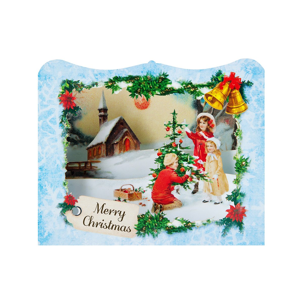 Gespaensterwald 3D Картичка Merry Christmas